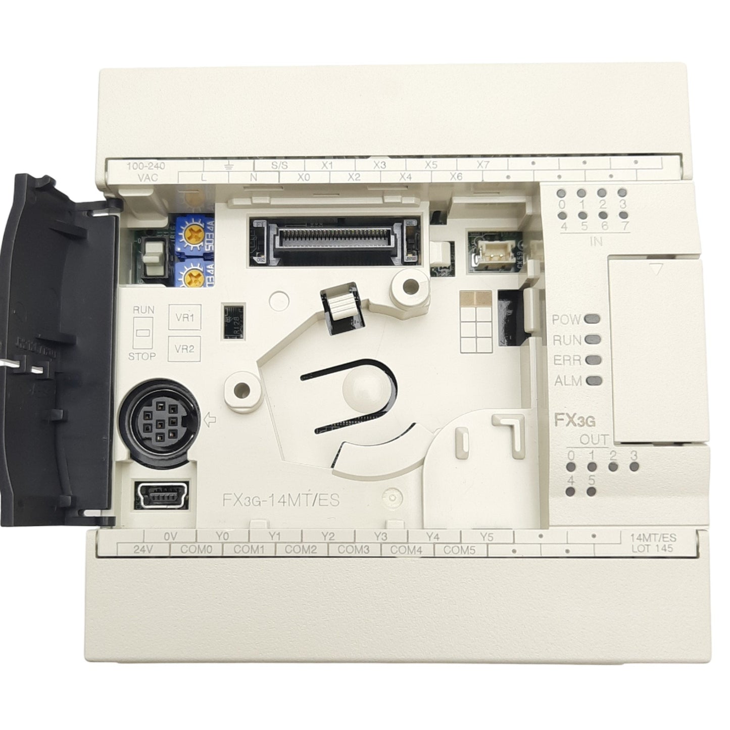 New Mitsubishi FX3G-14MT/ES Programmable Controller, 100-240VAC, 8 In, 6 Out, Sink