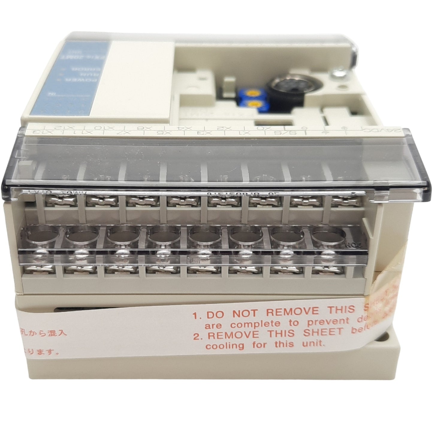 New Mitsubishi FX1S-20MT-DSS PLC I/O Unit, 24VDC, 12 In, 8 Out, Source, DIN Rail