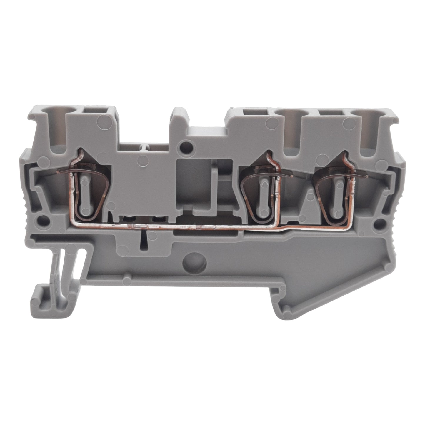 New Lot of 50 Phoenix Contact 3031241 Feed-Through Terminal Block, 5.2mm, 800V 24A