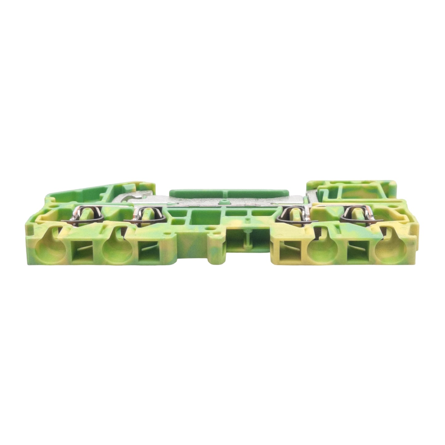 New Lot of 15 Phoenix Contact 3031322 Ground Terminal Block, 4-Pos, 5.2mm, DIN Rail