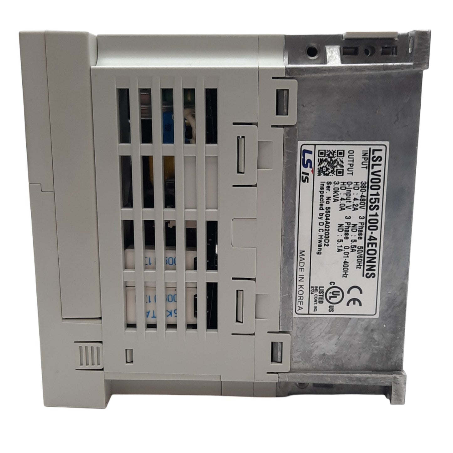 New LS Electric LSLV0015S100-4EONNS Inverter, 380-480 VAC Input, 0-480 VAC Output
