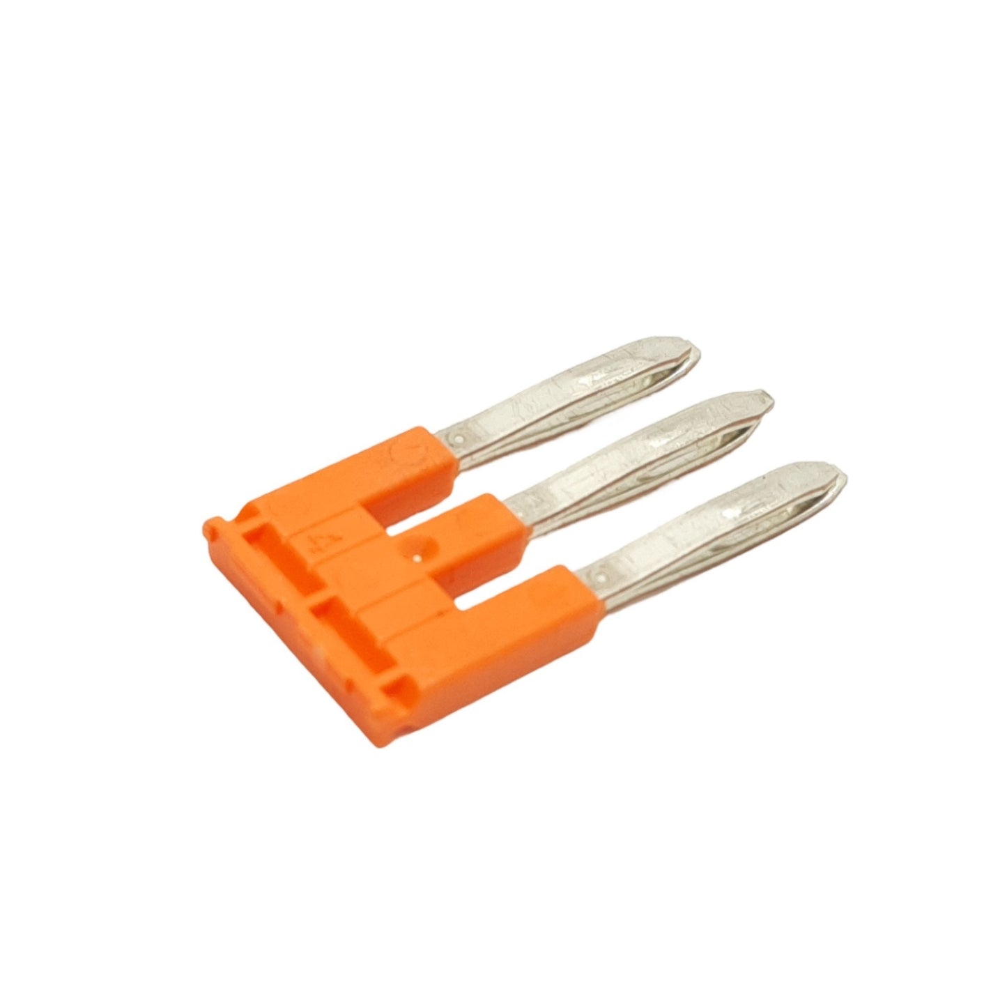 New Lot of 25 TE Connectivity SNK905303R0000 Push-In Jumper Bars, 3-Position, 32A