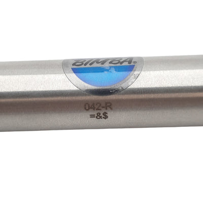 New Bimba 042-R Pneumatic Cylinder, Single Acting, ø3/4in Bore, 2in Stroke, 250PSI