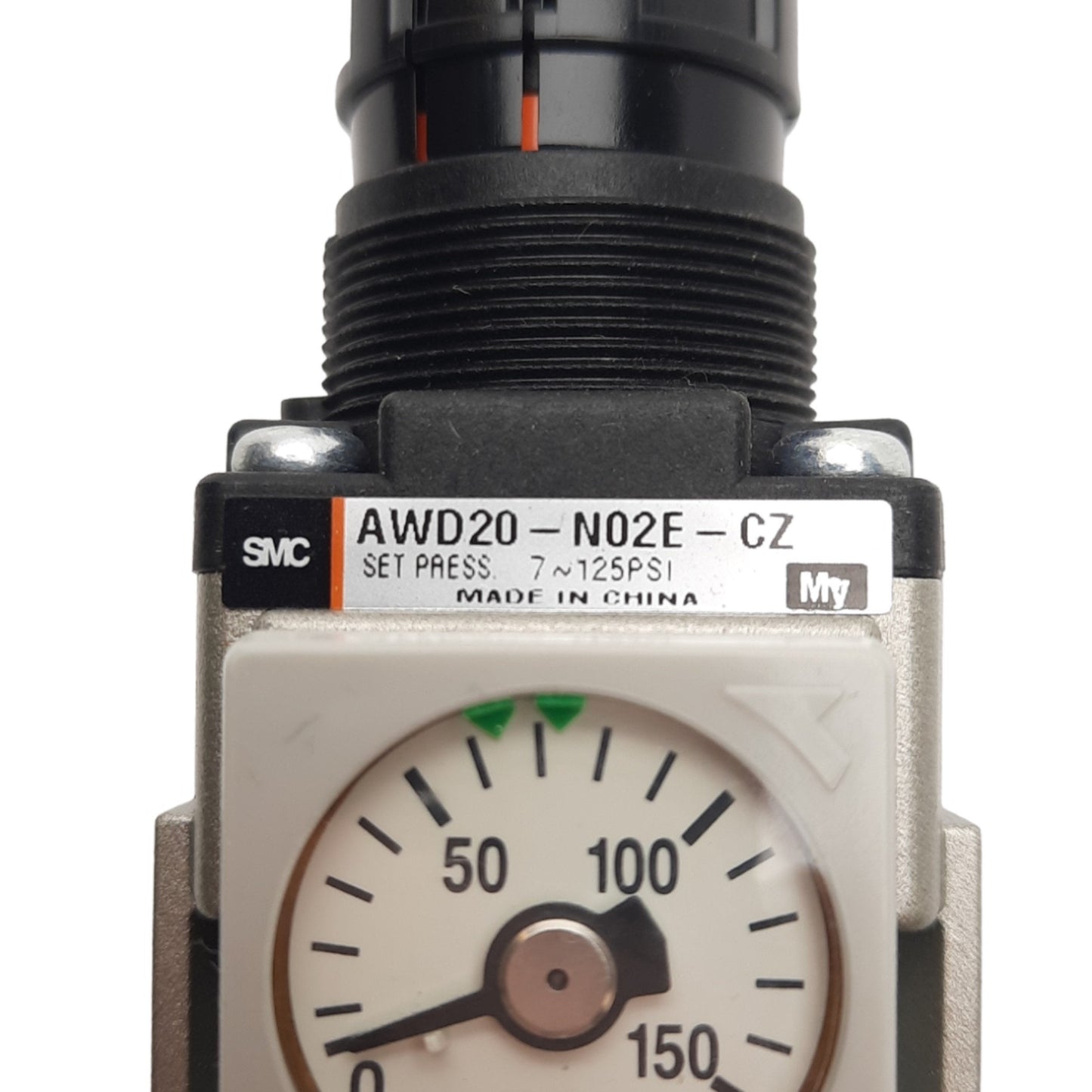 New SMC AWD20-N02E-CZ Regulator, 1/4in NPT, Float Auto Drain NC, 0.05-0.85MPa Set