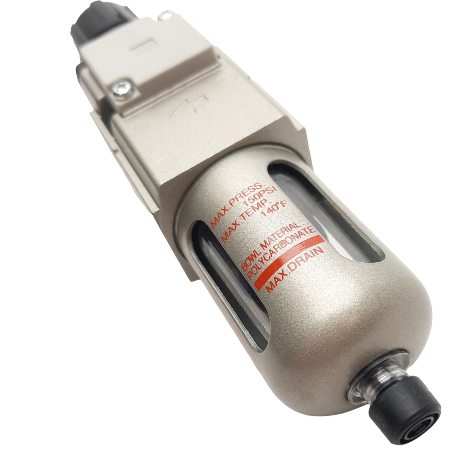 New SMC AWD20-N02E-CZ Regulator, 1/4in NPT, Float Auto Drain NC, 0.05-0.85MPa Set