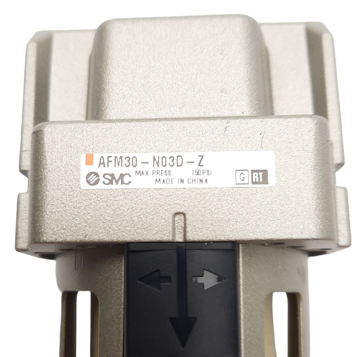 New SMC AFM30-N03D-Z Mist Separator, 3/8in NPT, 450 L/min Flow, 0.3µm, 150PSI Max