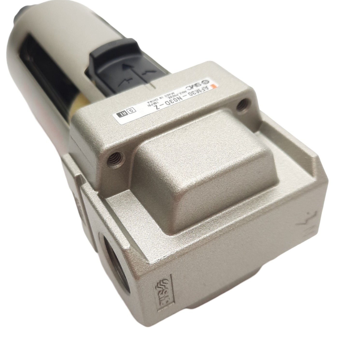 New SMC AFM30-N03D-Z Mist Separator, 3/8in NPT, 450 L/min Flow, 0.3µm, 150PSI Max