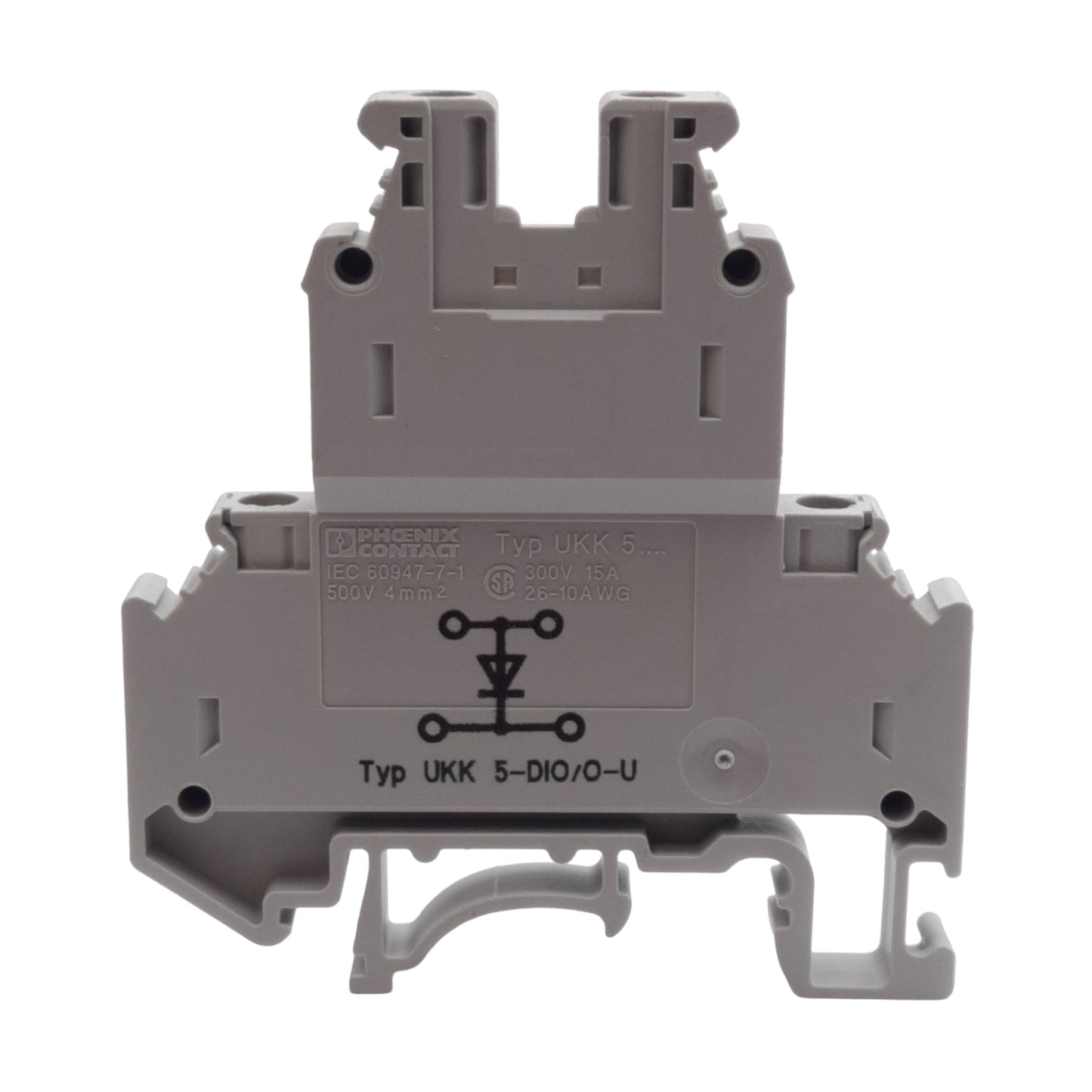 New Lot of 6 Phoenix Contact 2791016 Diode Terminal Block, 4-Position, 0.5A, 6.2mm