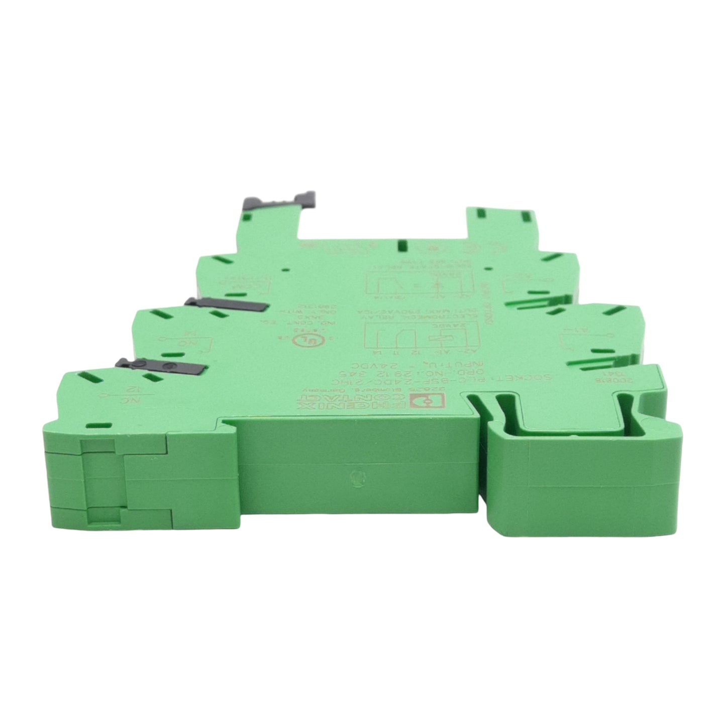 New Phoenix Contact 2912277 PLC Relay Module, 250V 10A Contact, 24VDC Coil, DIN Rail