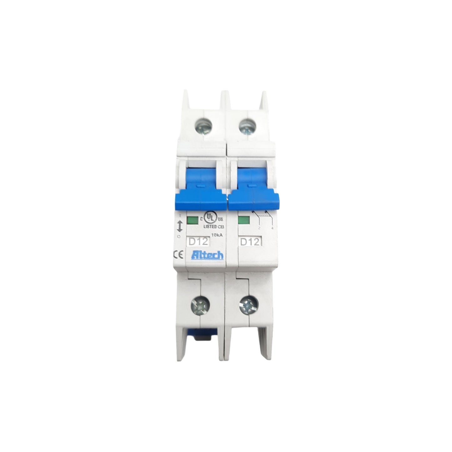 New Altech Corp 2DU12L Circuit Breaker 2 Pole, 480Y/277 VAC, 12A Rated Current