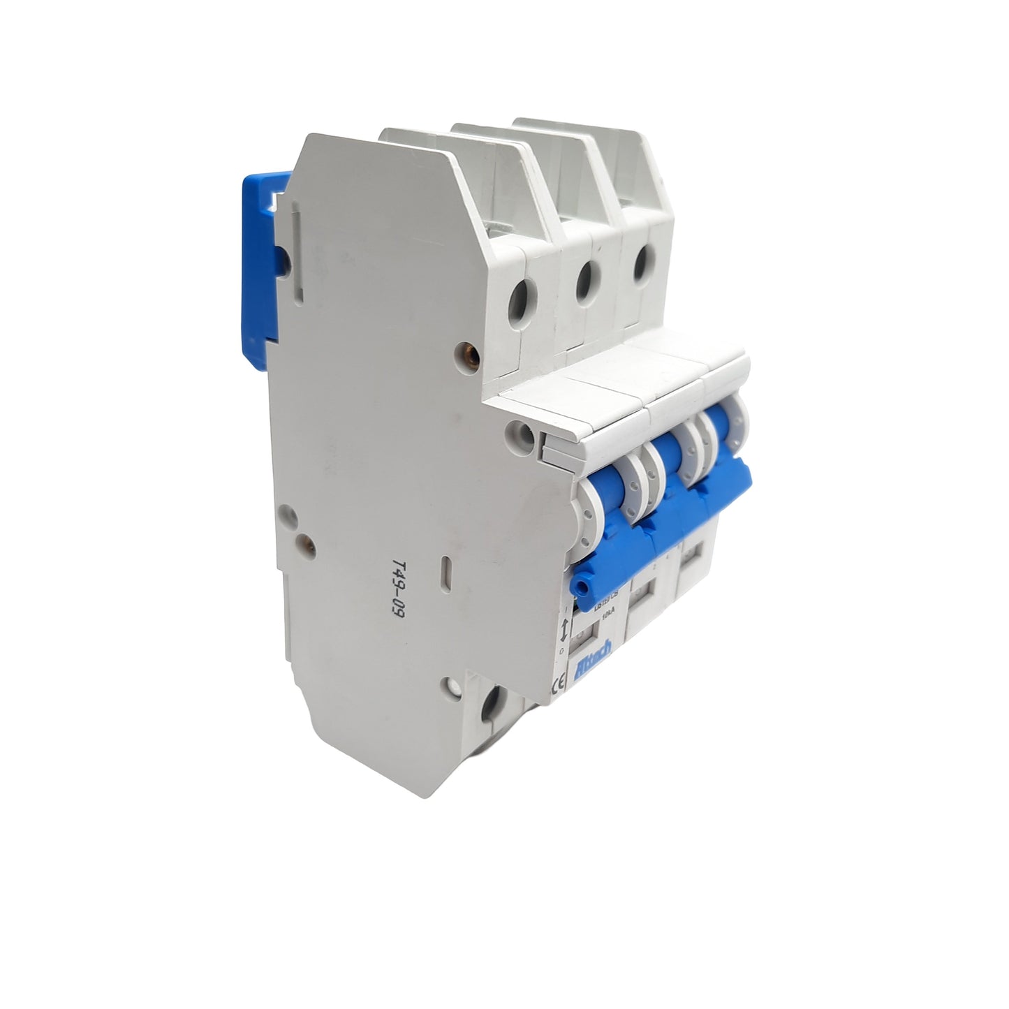 New Altech Corp 3DU8L Circuit Breaker 3 Pole, 277VAC, DIN Rail, 8A, E305318