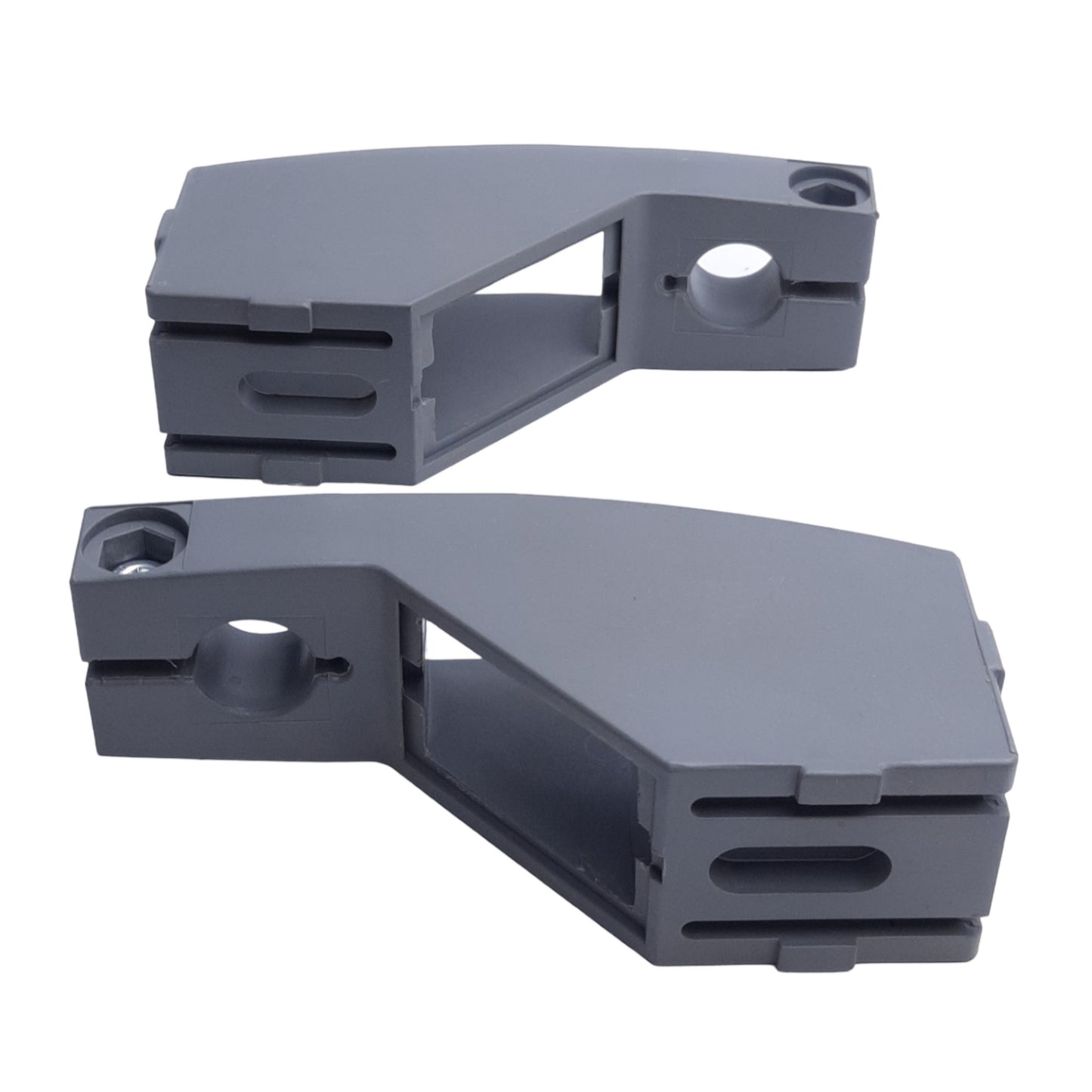 New – Open box Lot of 2 Dorner FGRB-40x18 FlexMove Guide Rail Support Bracket, 18mm Diameter