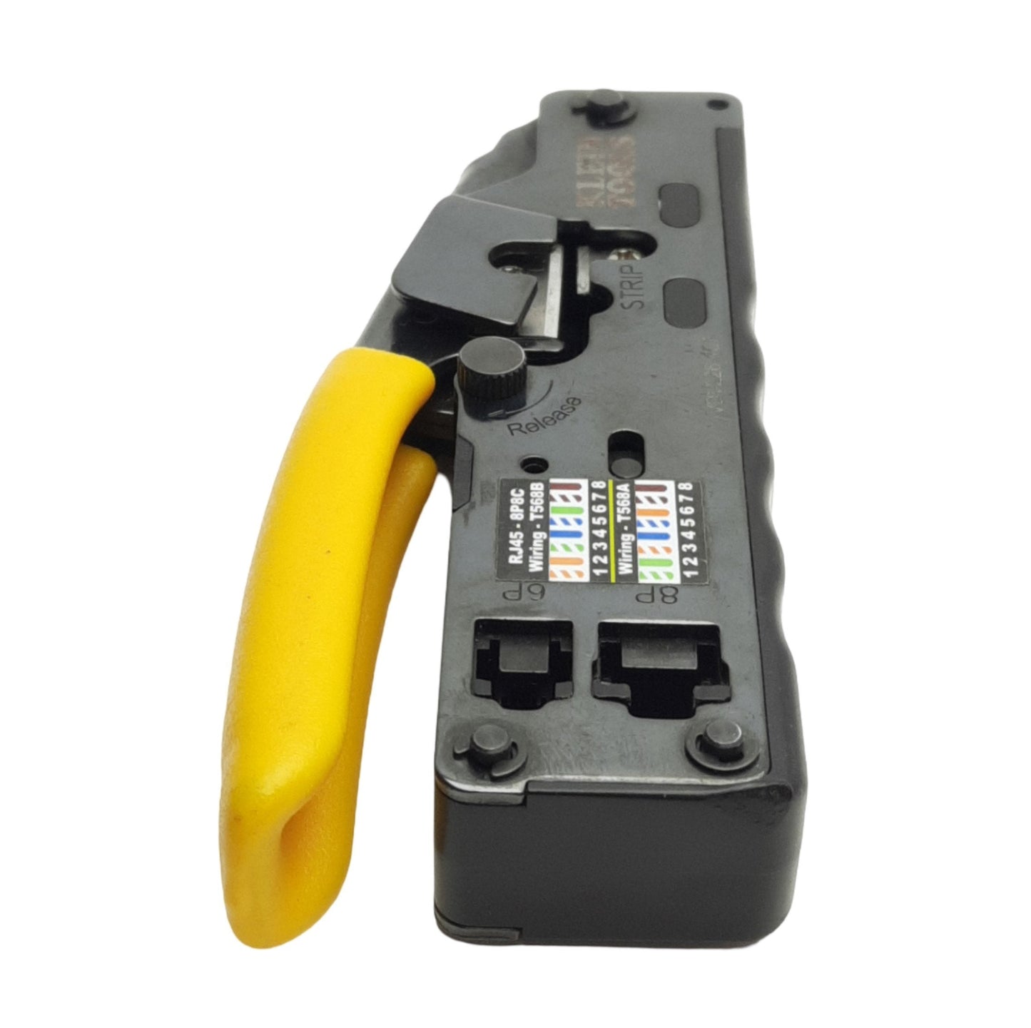 New Klein Tools VDV226-107 Ratcheting Data Cable Crimper / Stripper, RJ45 & RJ11/12