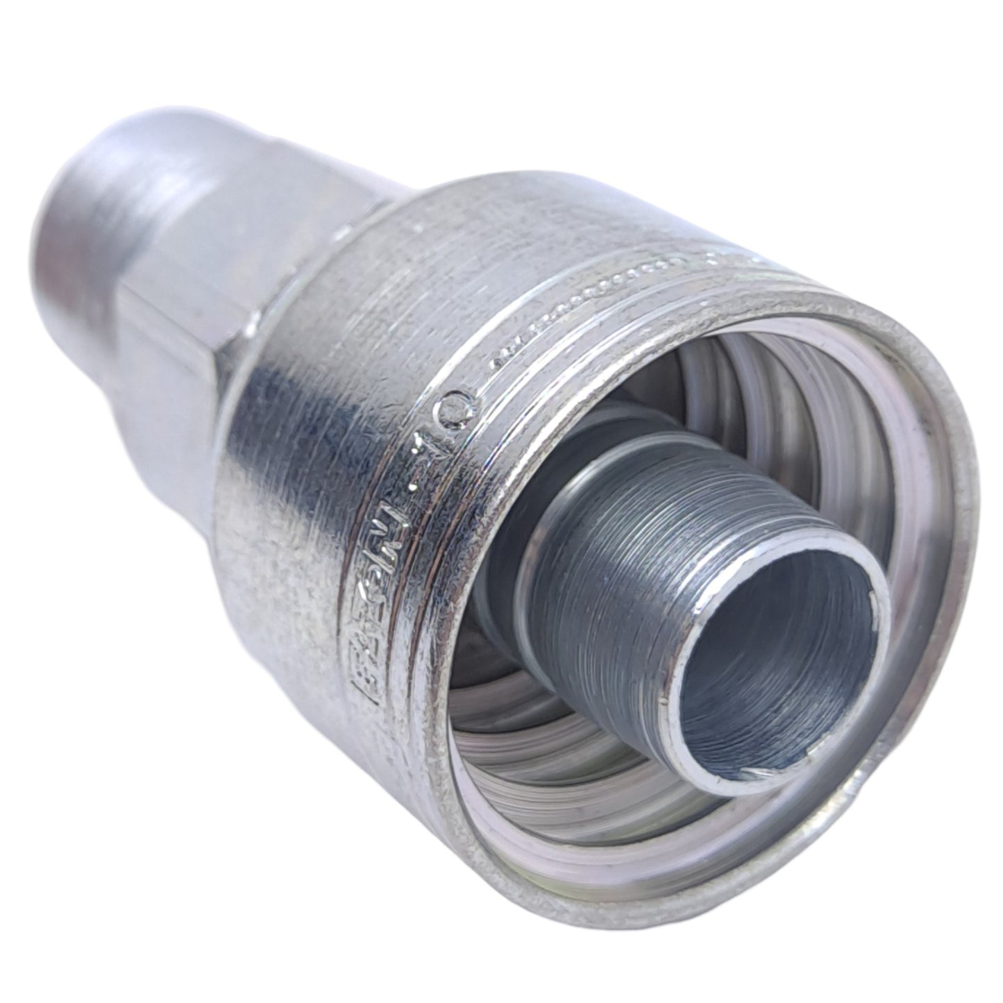 New Danfoss 1AA8MP10 Straight Crimp Hose Fitting, 1/2-14 NPTF, -10 Hose, 6000PSI Max