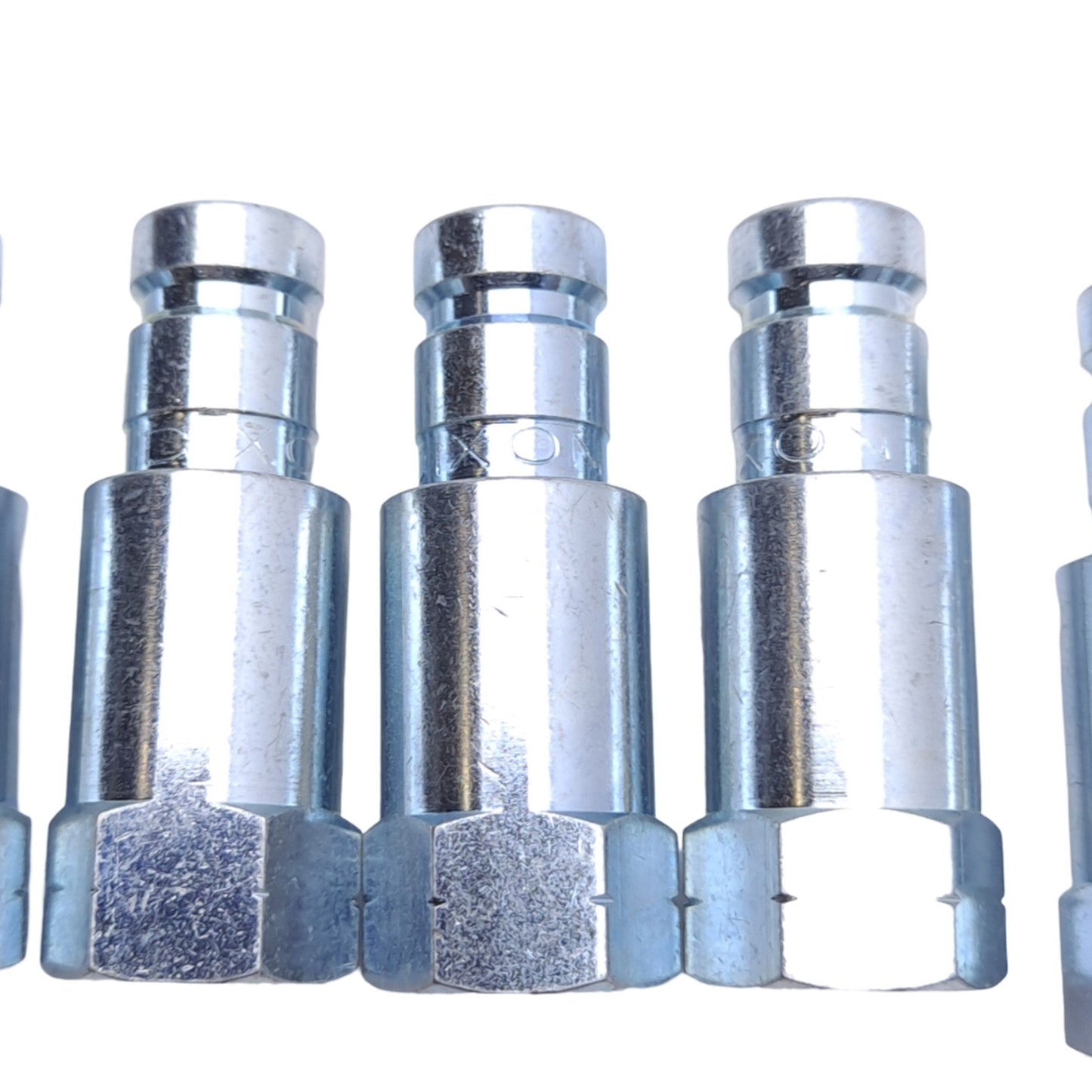 New Lot of 6 Dixon PD1F2 Hydraulic Diagnostic Couplings, 1/4 NPT to ø1/8in, 6000PSI