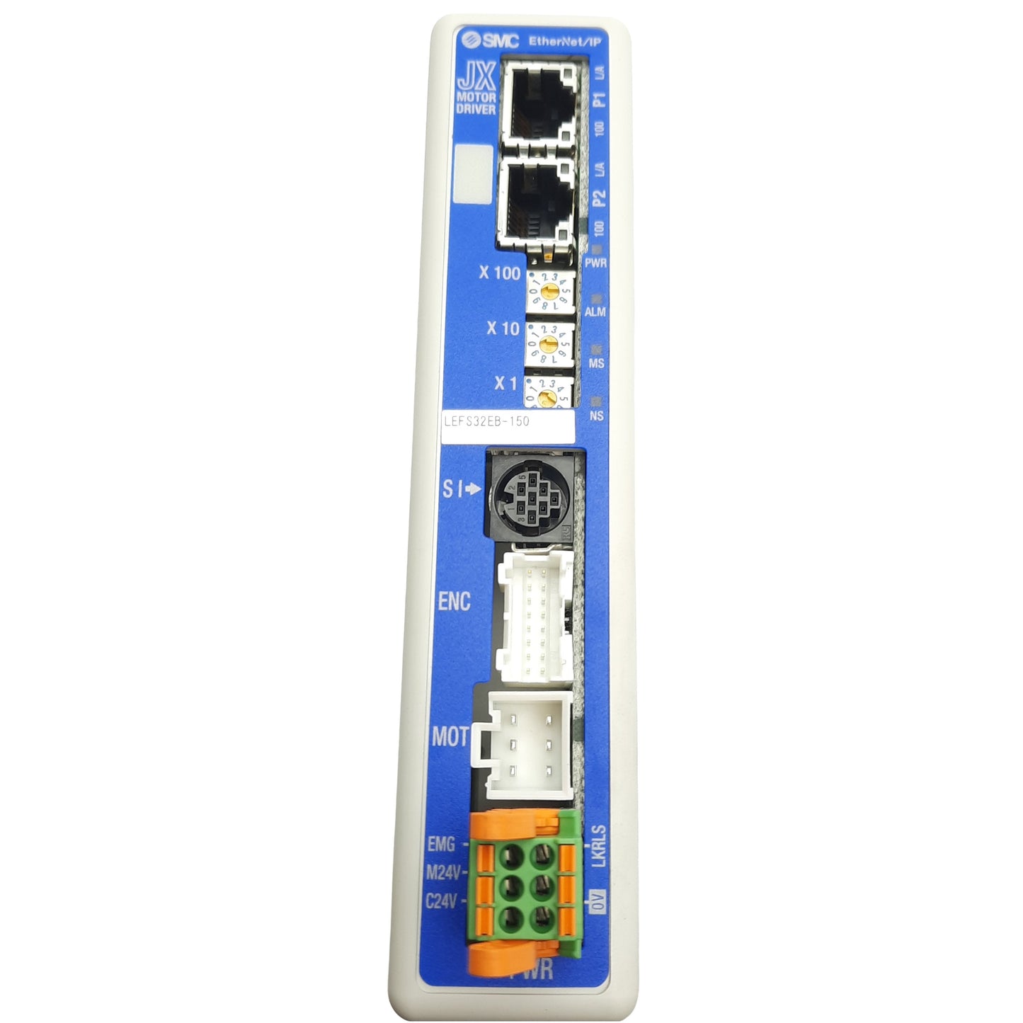 New SMC JXC917-LEFS32EB-150 Ethernet DC Step Motor Controller, Screw Mount