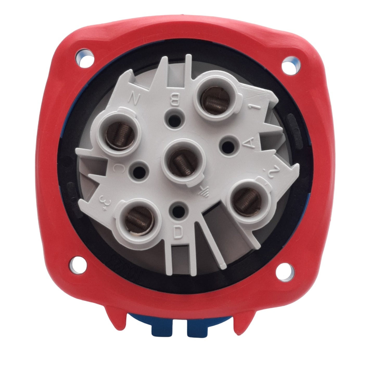 New Meltric 63-68047 DSN60 Inlet/Plug, 3P+N+G, 3-Phase 480Y/277VAC 60A, 20/5HP