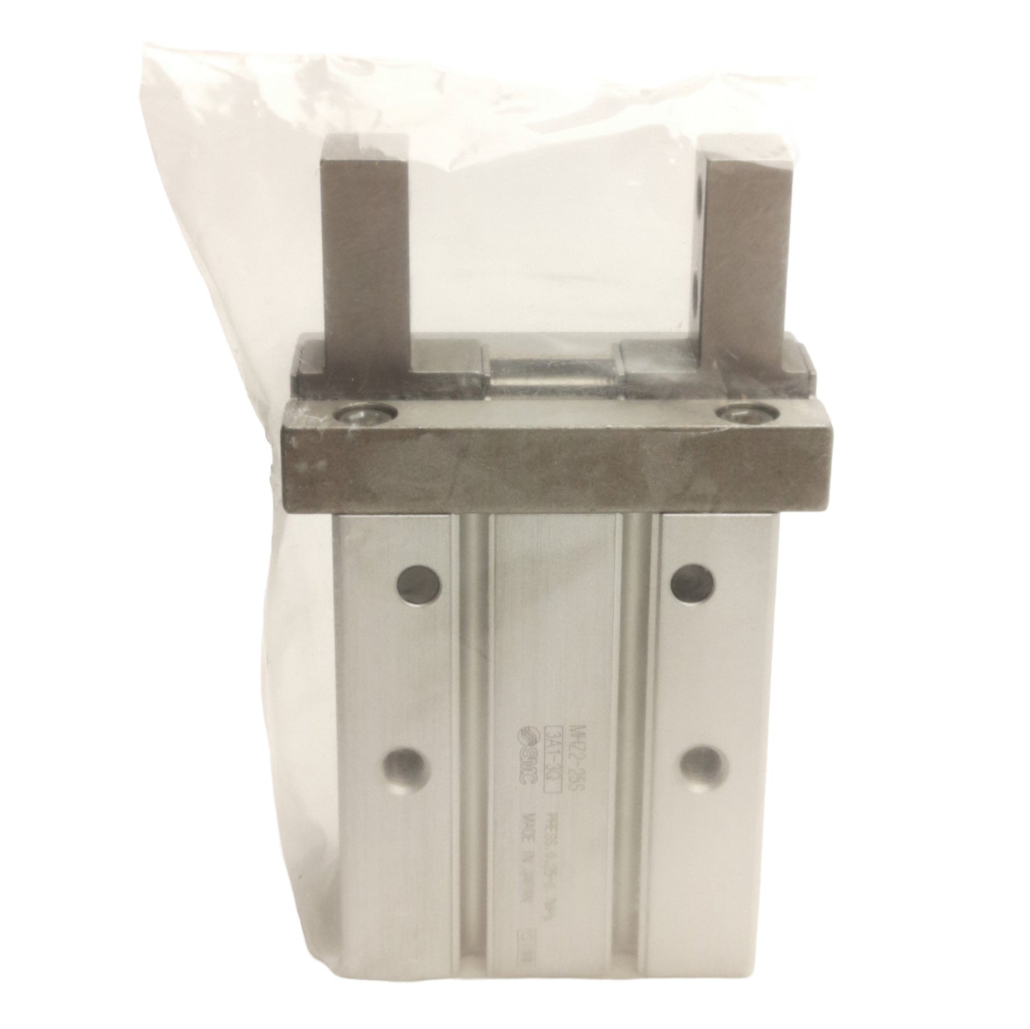New SMC MHZ2-25S Parallel Gripper, ø25mm Bore,NO, Single Acting, 0.25-0.7MPa