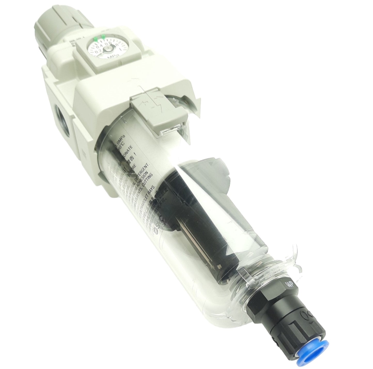 New SMC AW40-04DE-B Filter/Regulator, 5µm, Rc1/2, 0.05-.85MPa, Left To Right Flow
