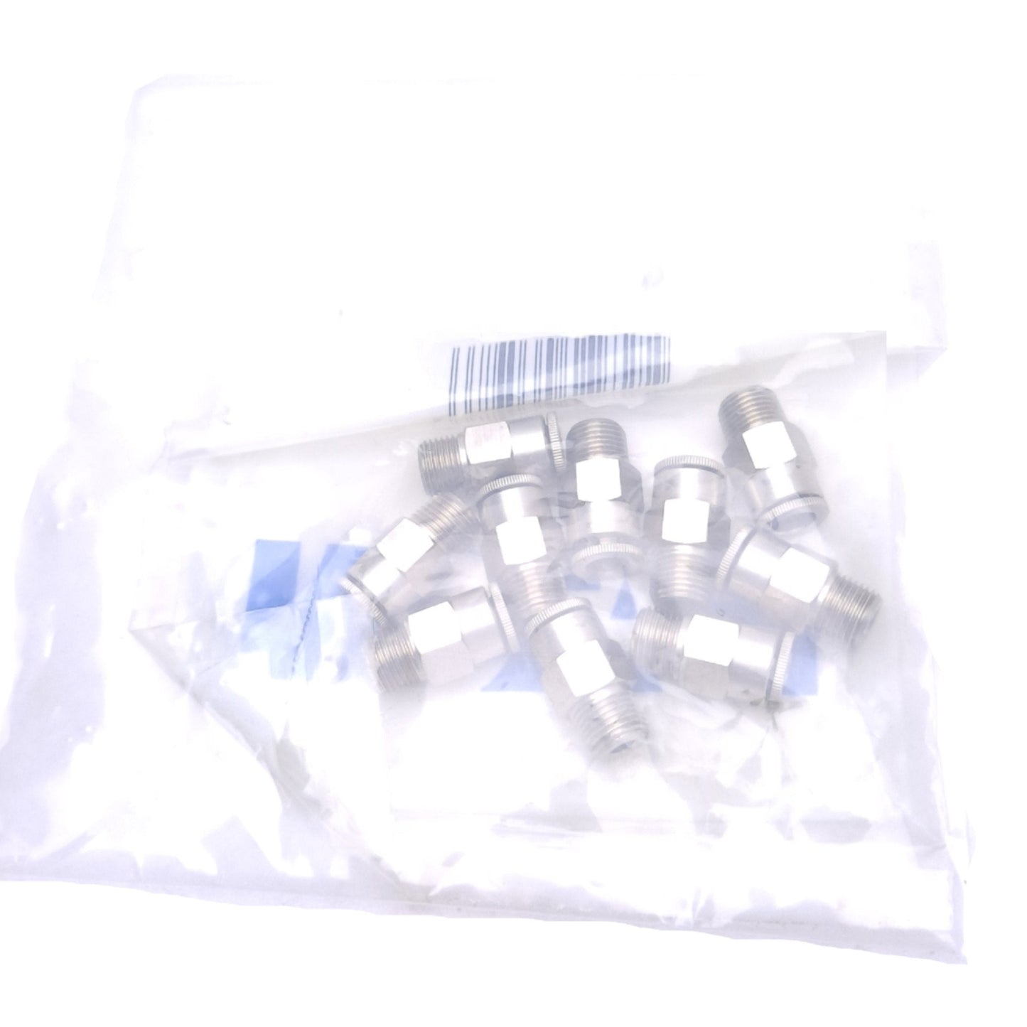 New Lot of 10 Eaton 1168X4 Push to Connect Adapters, 1/4in OD to 1/8 NPT, 250PSI Max