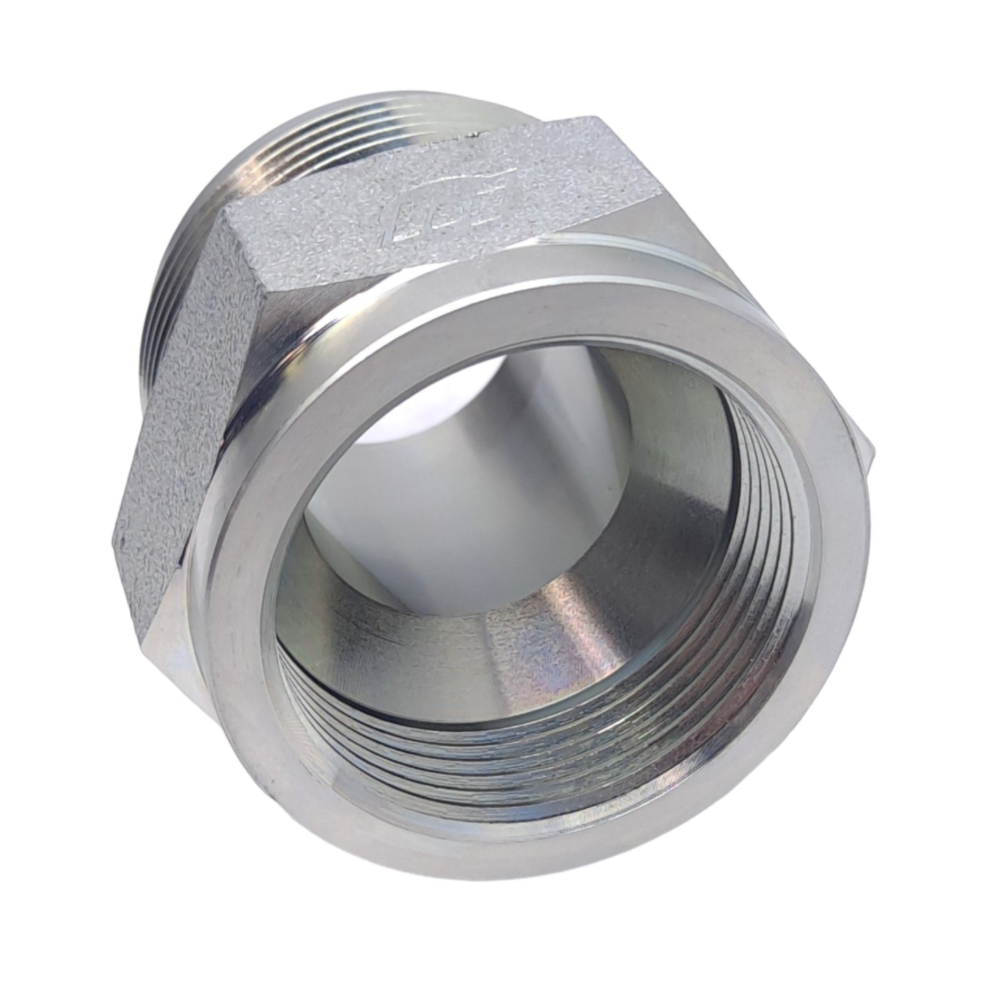 New Brennan 2406-20-24 24MJ-20FJ Straight Reducer, JIC37, ø1.5in to ø1.25in, 3000PSI