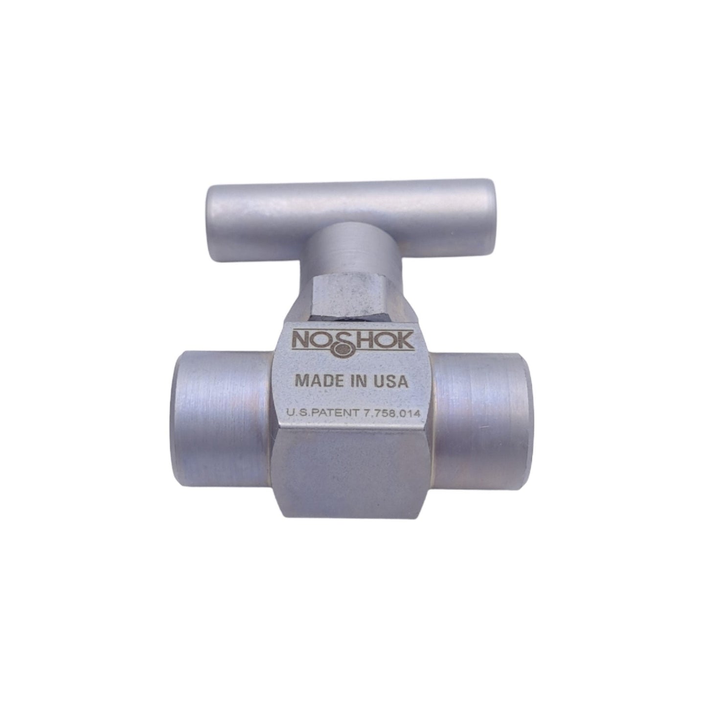 New NOSHOK 102-FFC Hard Seat Mini Needle Valve, 10000PSI, 1/4 NPT, 0.172in Orifice