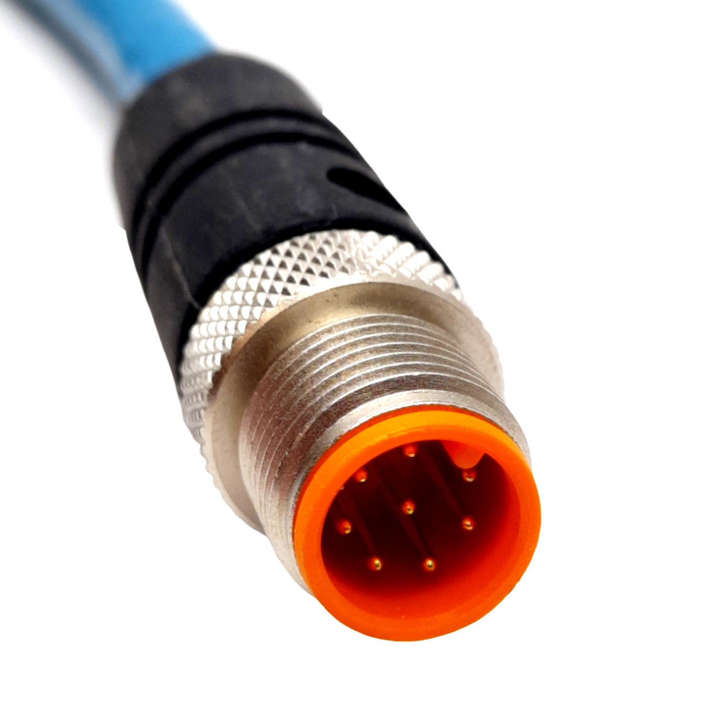 New Lumberg Automation 0985 656 103/0.3M Ethernet Cable M12 8-Pin Male to RJ45, 0.3M
