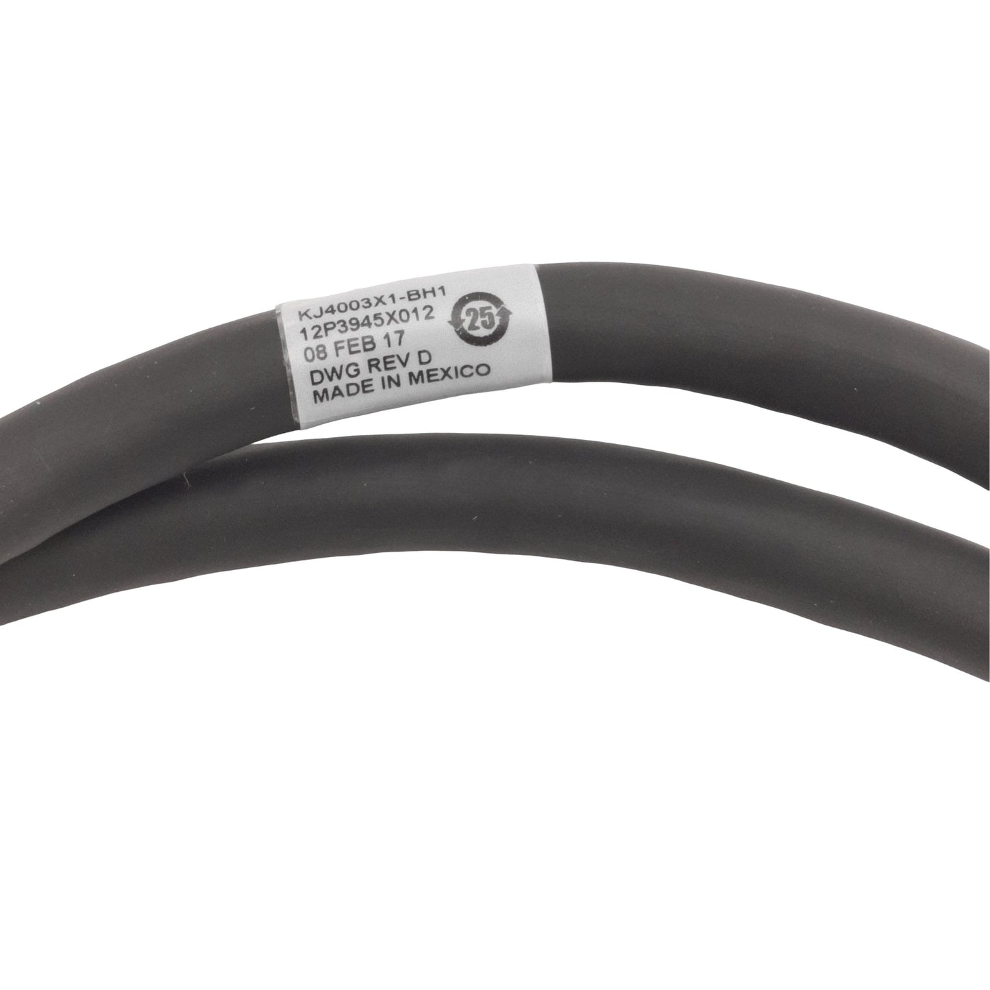 New Emerson KJ4003X1-BH1 Vertical Extender Cable, 1.1m, 12.6VDC 15A, 22-Pin Male