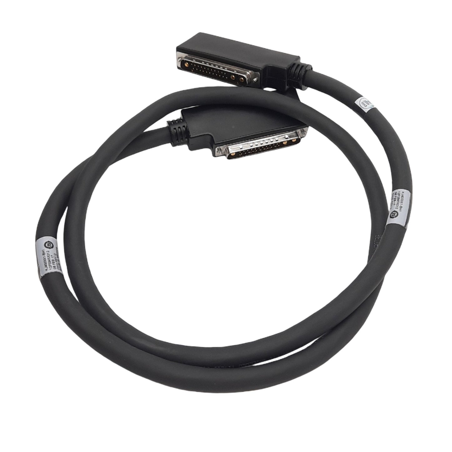 New Emerson KJ4003X1-BH1 Vertical Extender Cable, 1.1m, 12.6VDC 15A, 22-Pin Male
