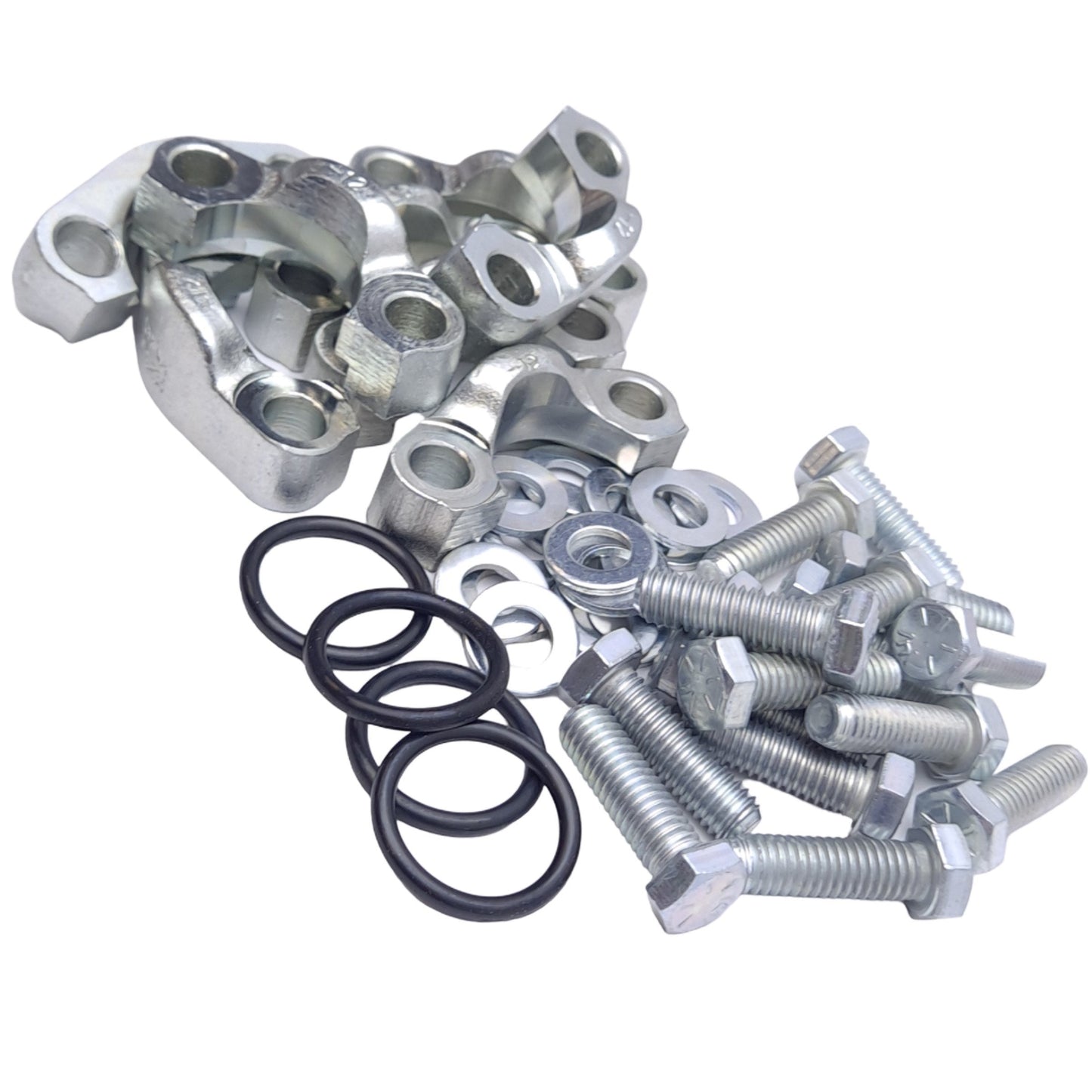 New Lot of 4 Anchor Fluid Power 12SFO Split Flange Kits, ø3/4in Code 61, 2.56in Long