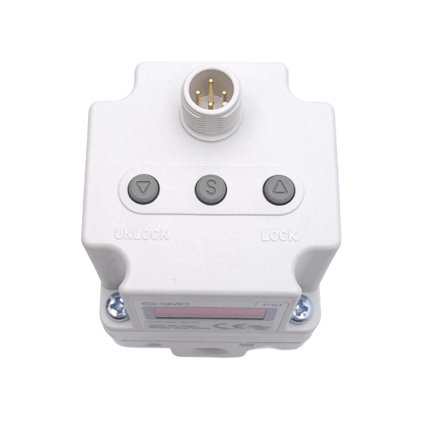 New SMC ITV1030-401N4 Electro-Pneumatic Regulator, 24VDC, 0.7 to 70 PSI, Rc 1/8