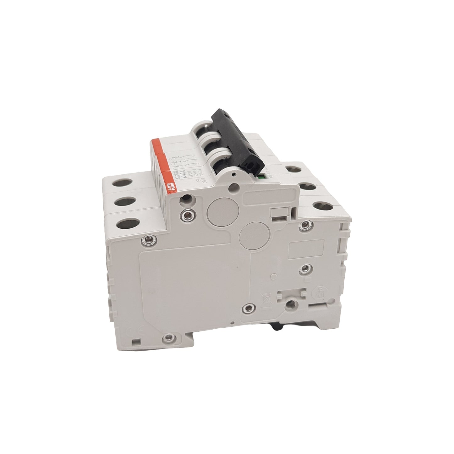 New ABB ST203M-K3 Miniature Circuit Breaker, DIN Rail, 3A, 480Y/277VAC, 3-Pole