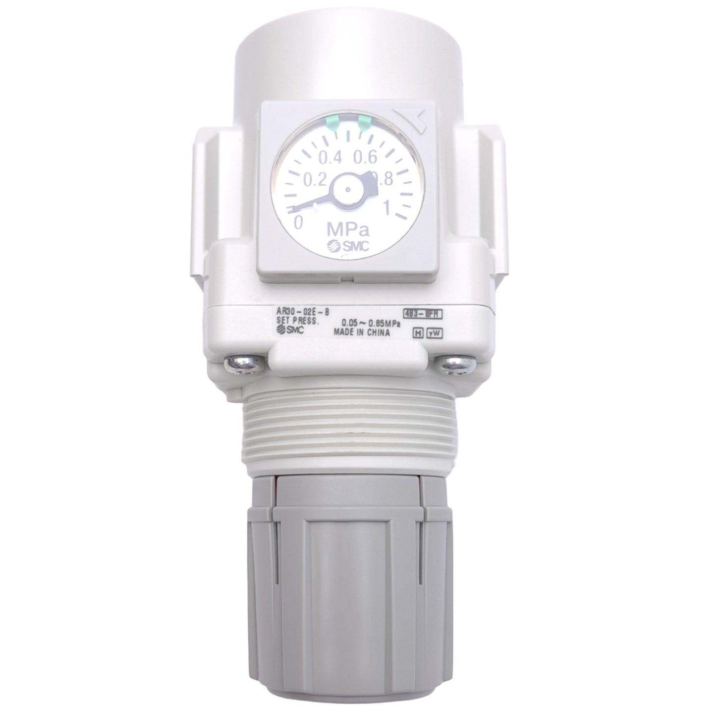 New SMC AR30-02E-B Pressure Regulator, Rc 1/4, 1 MPa Gauge, 0.85MPa Set, 1.0MPa Max