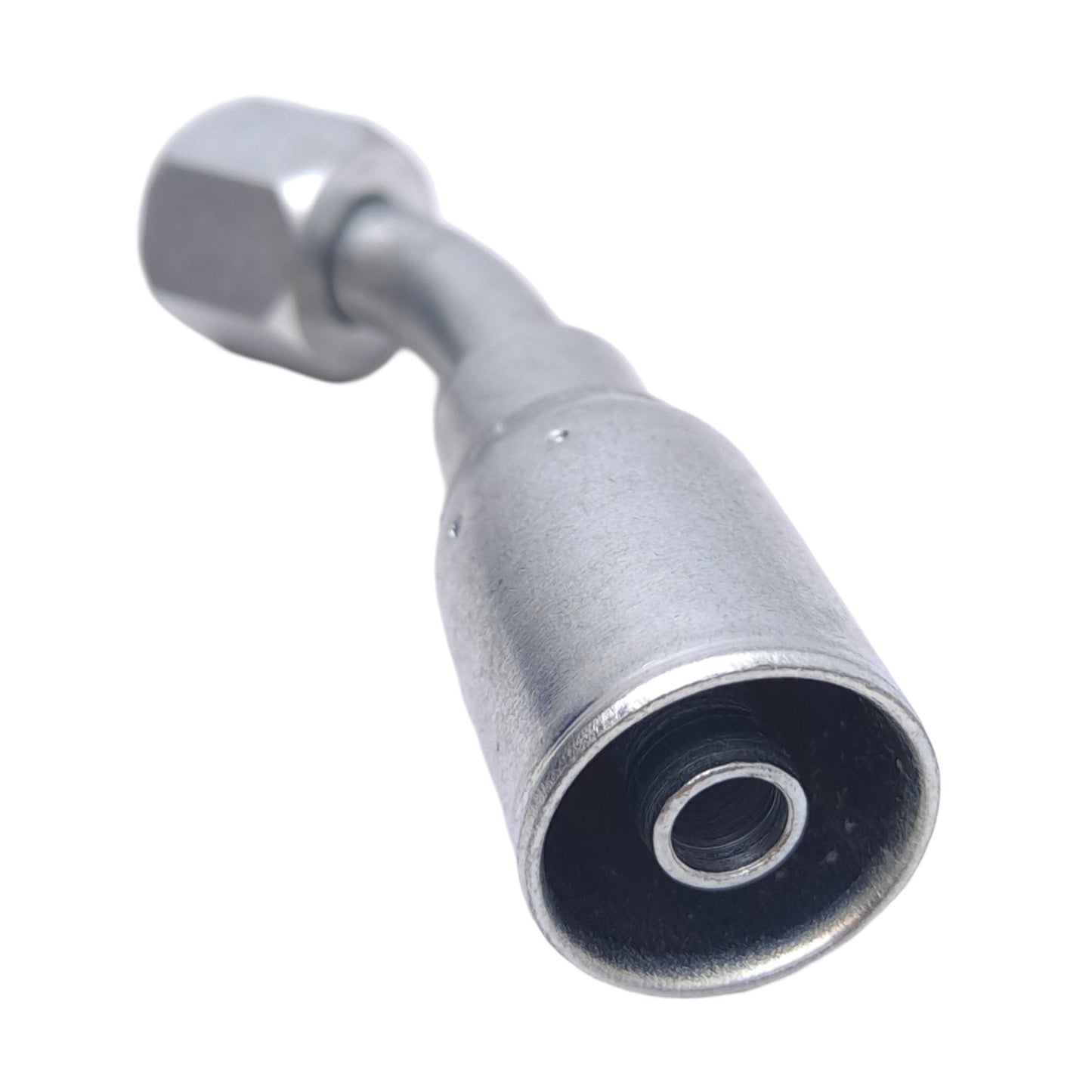 New Danfoss 06906E-686 Crimp Hose Fitting, 45° Elbow, 5/16" JIC 37 Female Swivel, -6