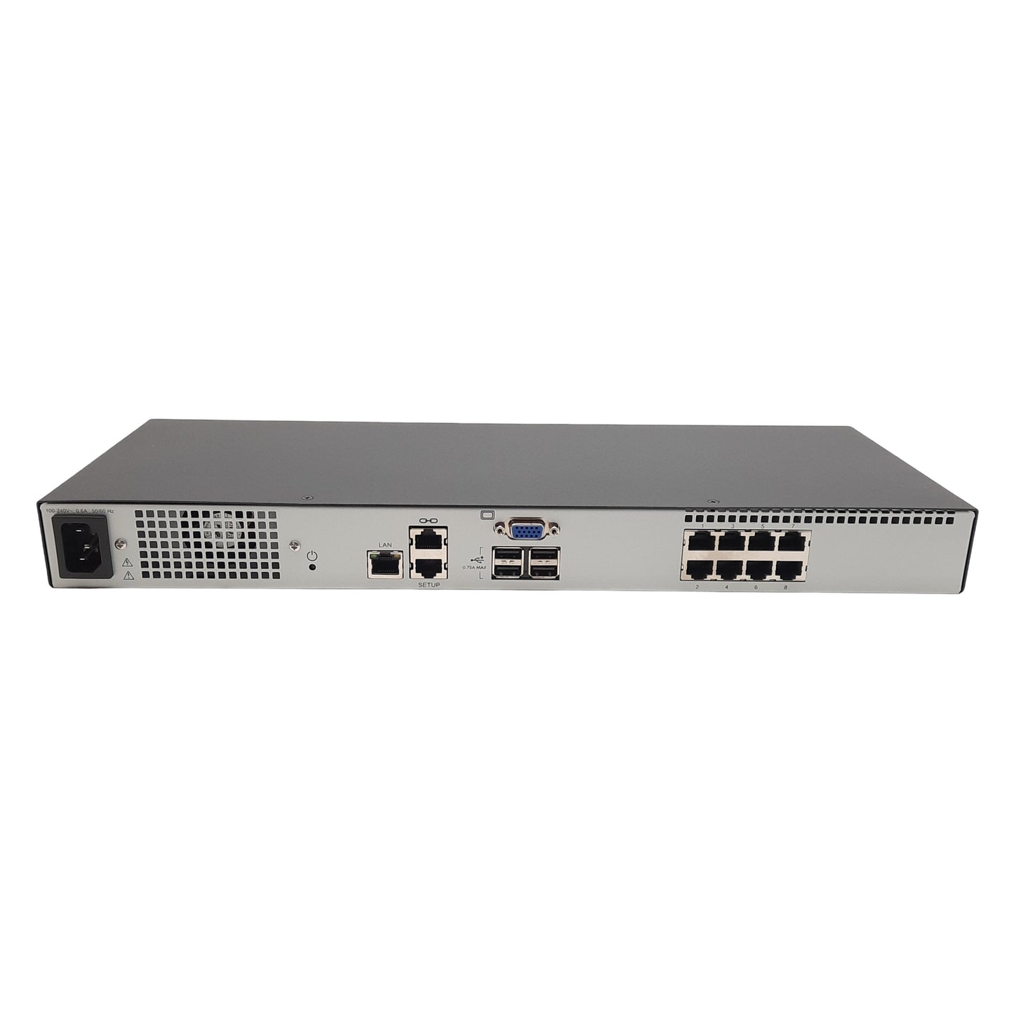 New Vertiv Avocent AV3108-001 KVM Over IP Ethernet Switch, 8-Ports, 100-240VAC