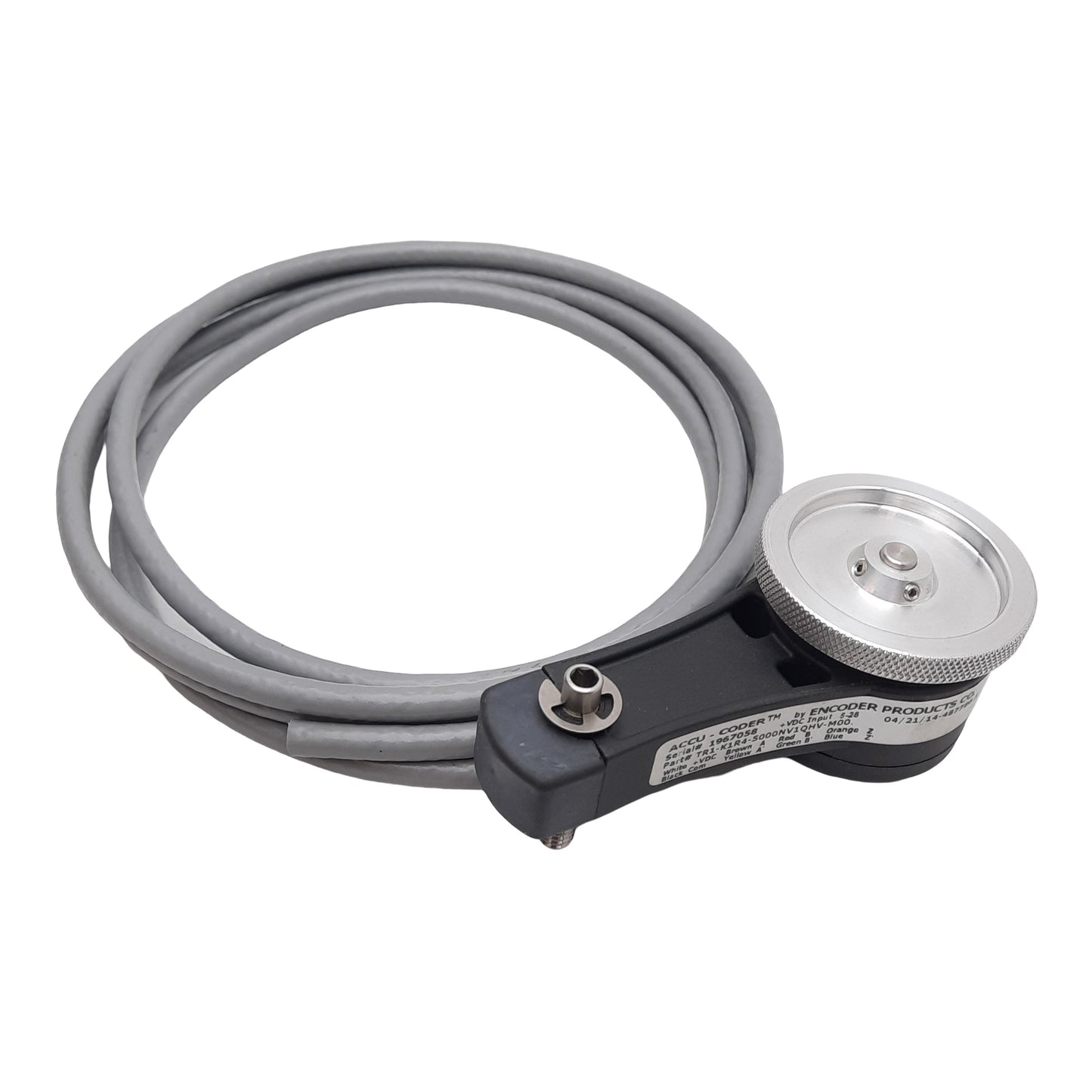 New Accu-Coder TR1-K1R4-5000NV1QHV-M00 Linear Encoder, 5000CPR, 5-28VDC, 2m Cable