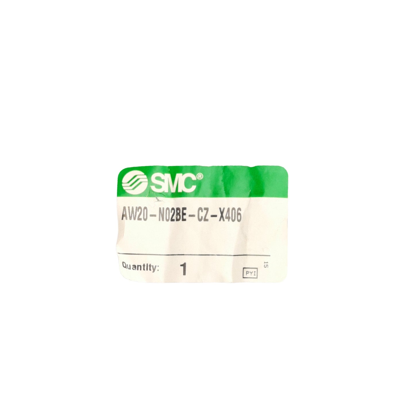 New SMC AW20-N02BE-CZ-X406 Filter Regulator, 1/4in NPT, 1.0MPa, 0.05 to 0.85MPa