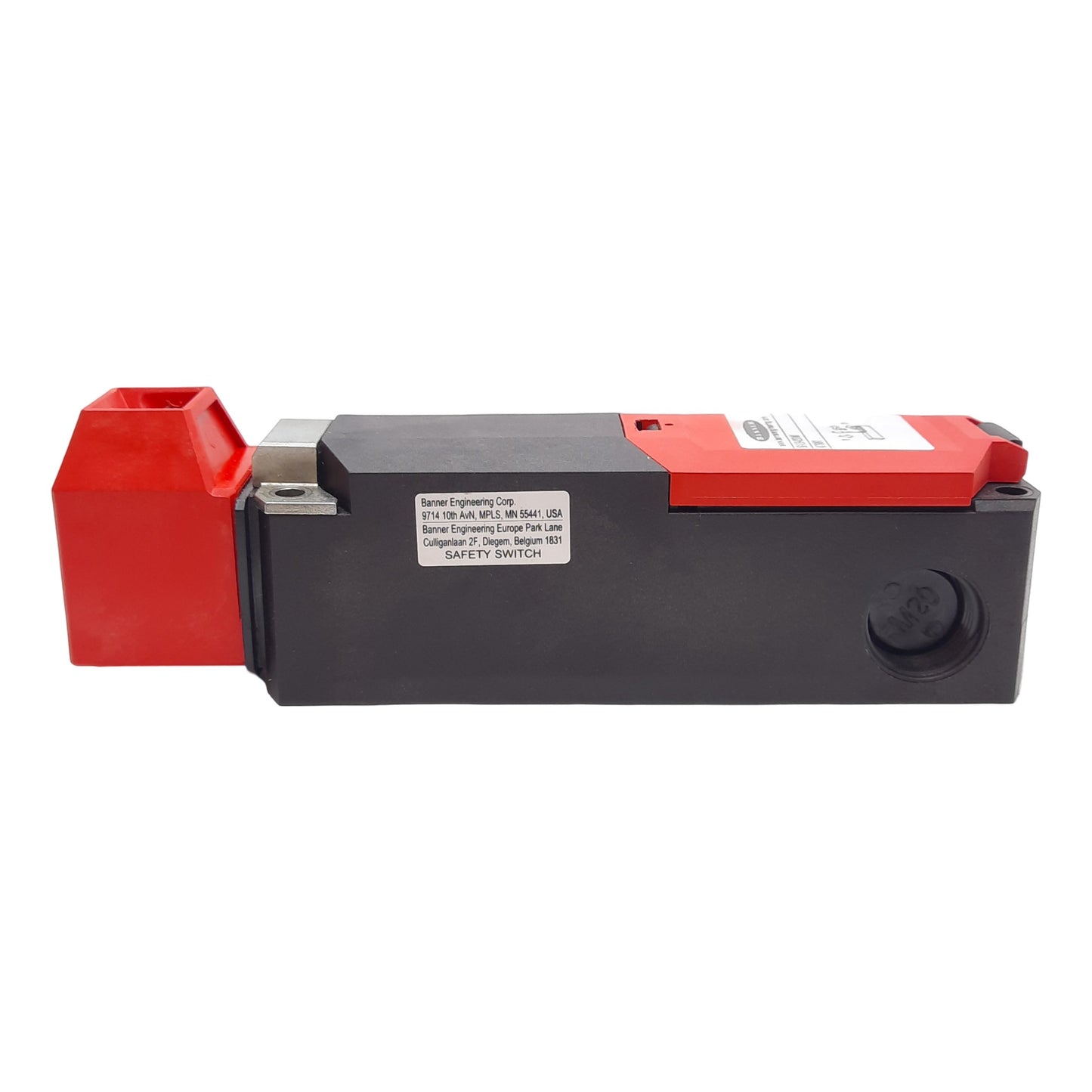 Used Banner SI-LS42DMI Safety Interlock Switch, 2NC+1NO, 1500N Force, 24VDC Coil