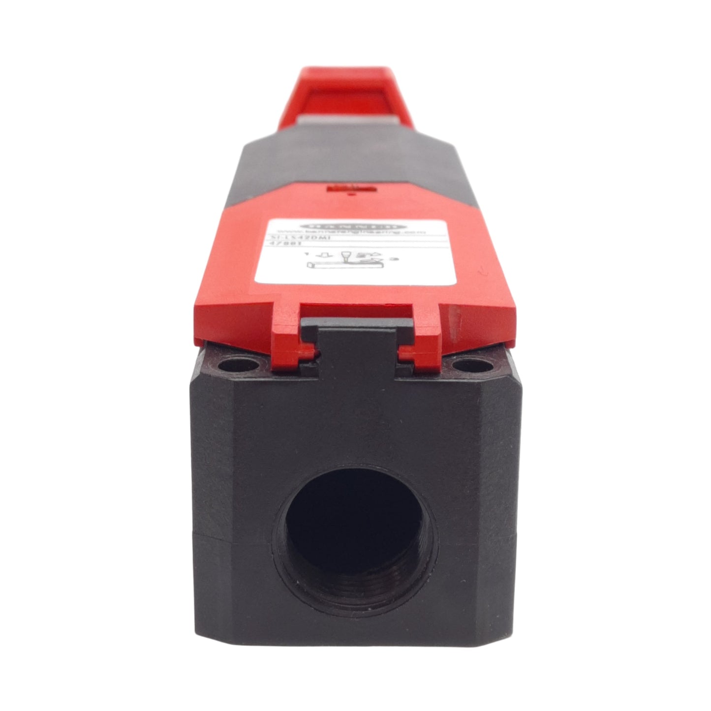 Used Banner SI-LS42DMI Safety Interlock Switch, 2NC+1NO, 1500N Force, 24VDC Coil