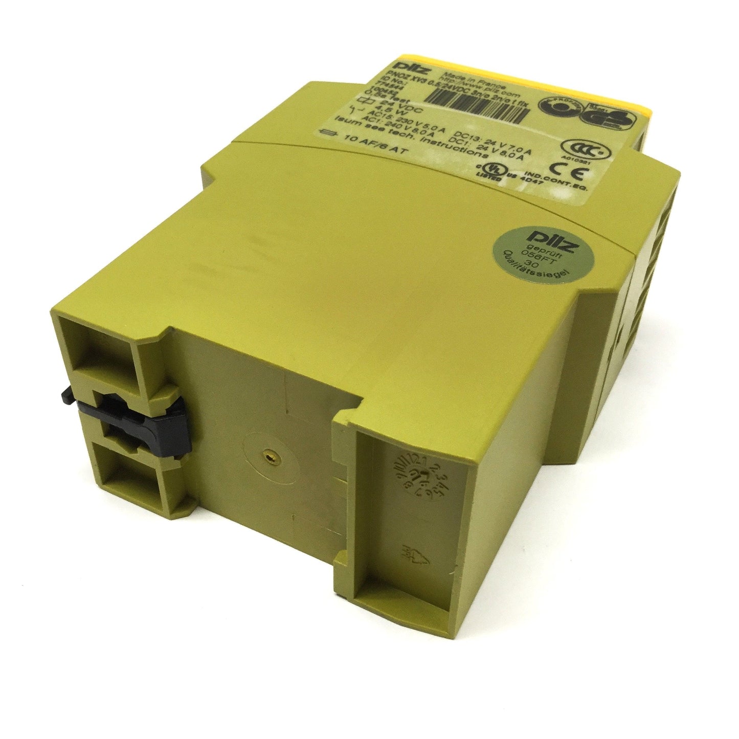 Used Pilz PNOZ X3 774310 E-STOP Relay Safety Gate Monitor 24VAC/24VDC 3NO-1NC-1SO