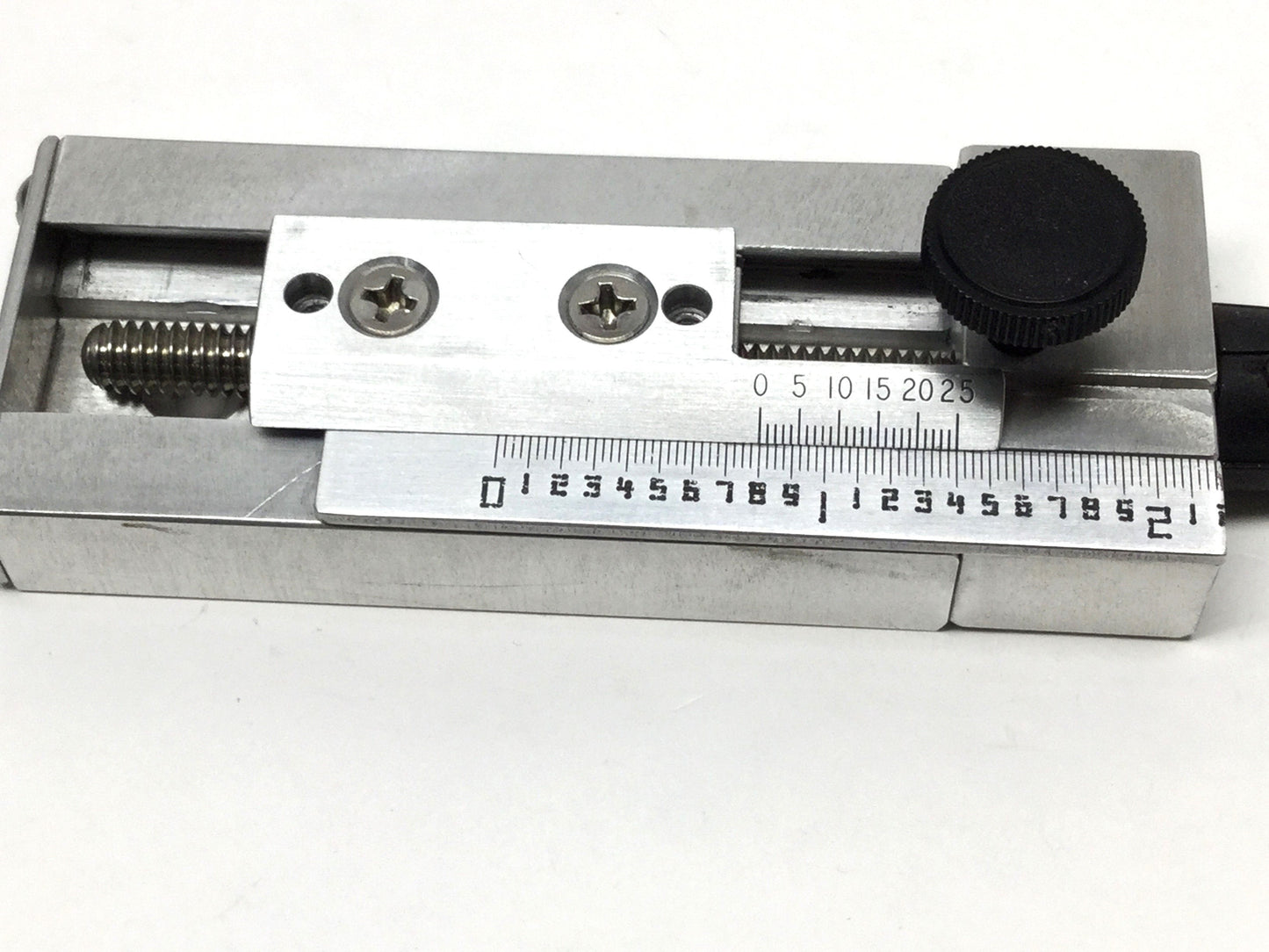 Used Velmex A1503BE-S1.5-TL UniSlide Manual Linear Actuator Stage Table, 1.5" Stroke