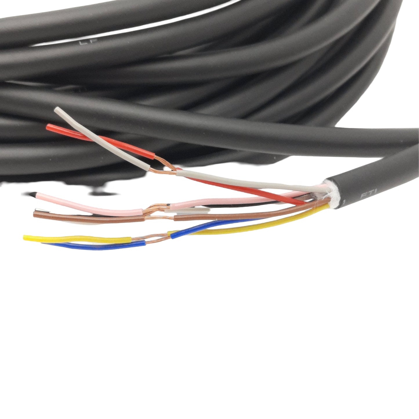 New Omron F39-JG10C-D Automation Cable, Root-Straight, 8-Pin to Flying Leads, 10m
