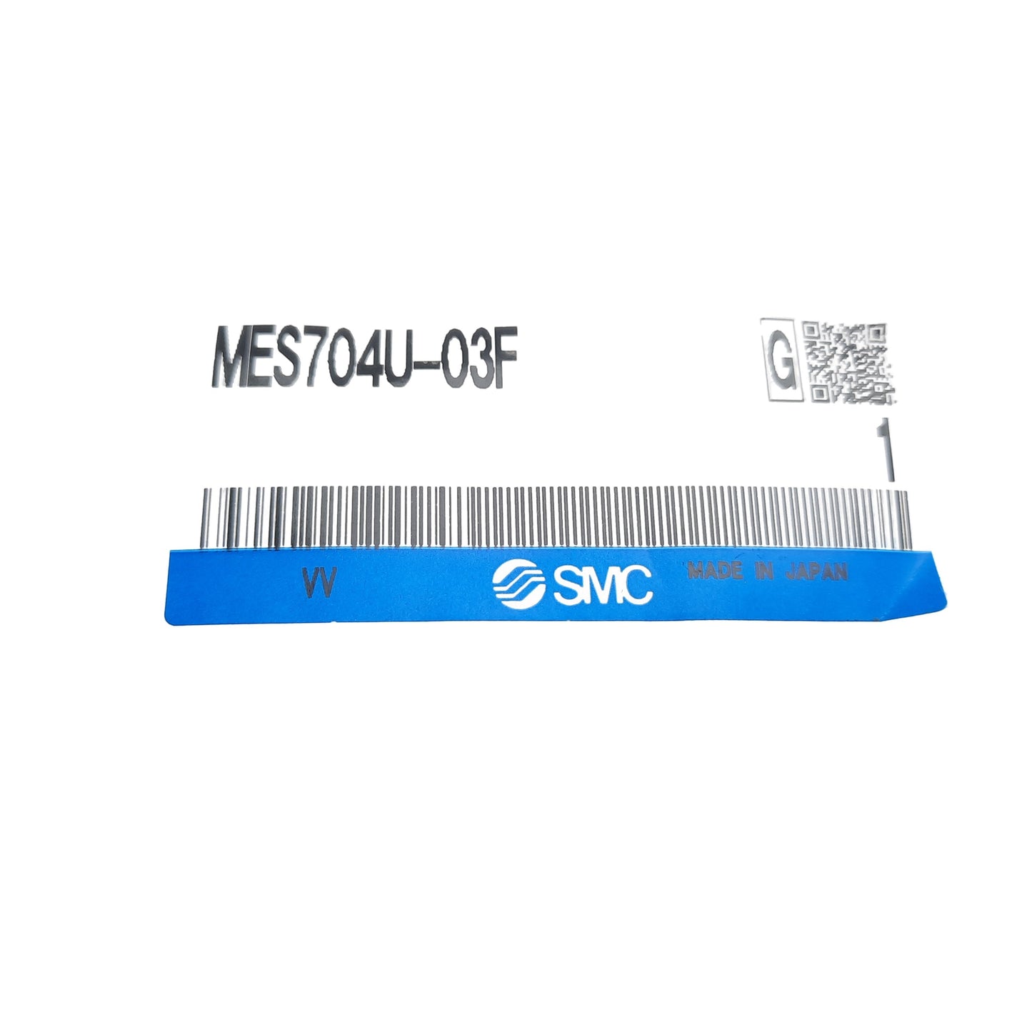 New SMC MES704U-03F Right Side End Plate For EVS1 Series Manifolds, G 3/8 & G 1/8