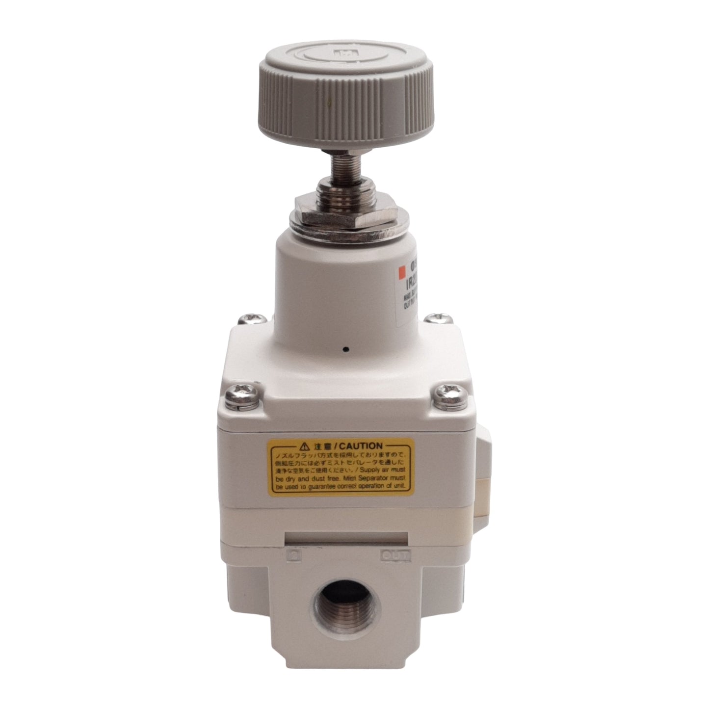 New SMC IR2000-N02-R Precision Regulator, 0.7-30PSI Set, 150PSI Supply, 1/4in NPT