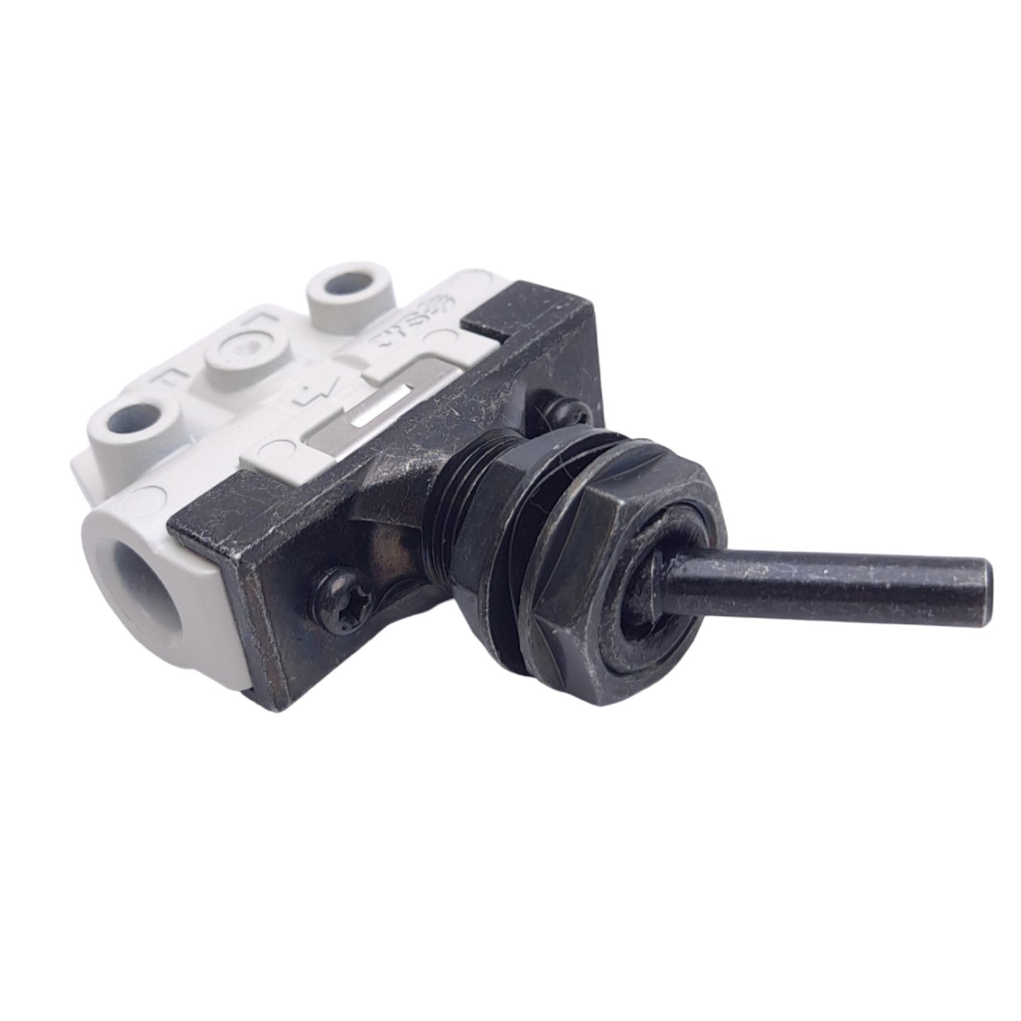 New Lot of 2 SMC VM132-M5-08A Mechanical Valve w/ Lever, 3-Port, M5x0.8, 1.0MPa Max