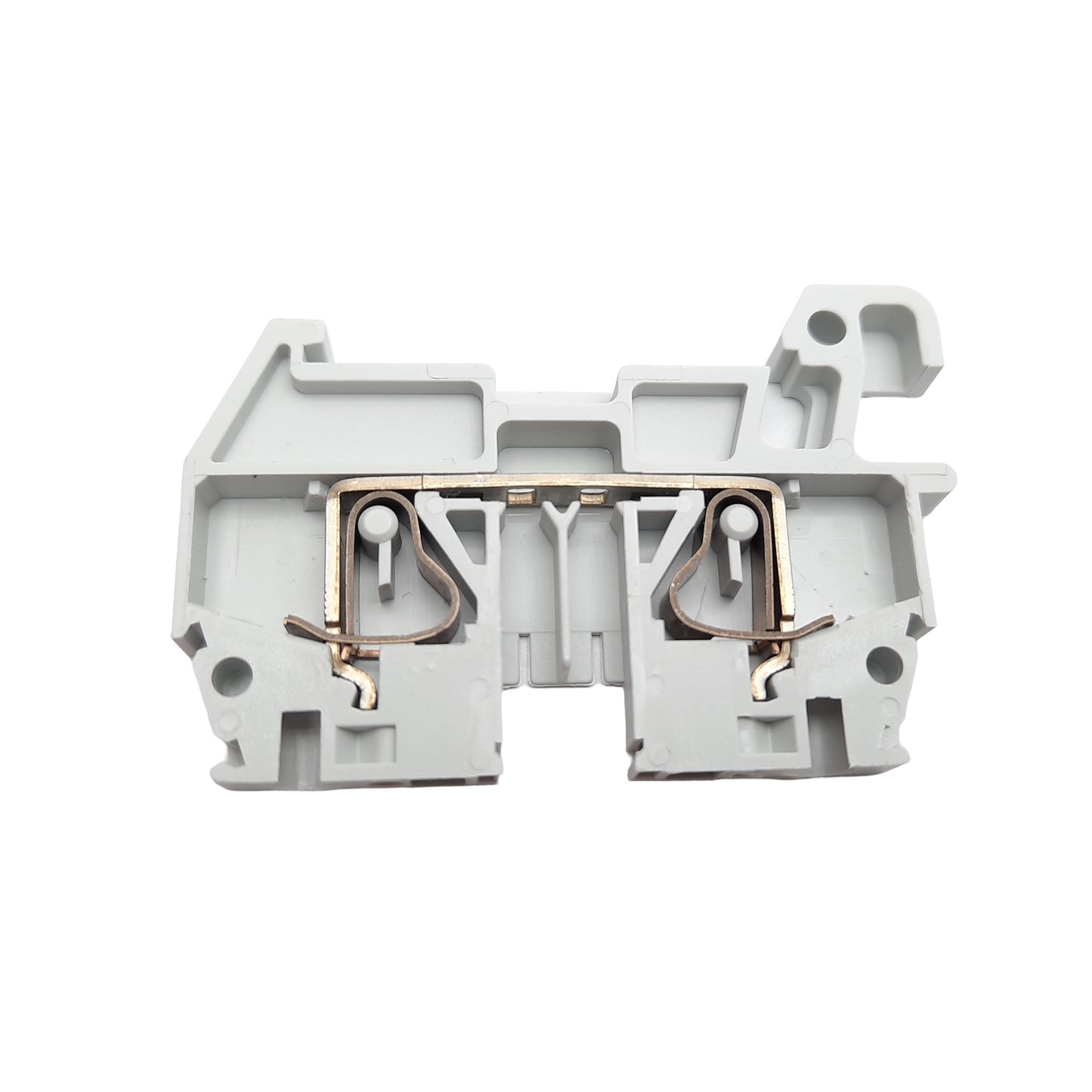 New Lot of 50 DINnectors DN-Q12-A Screwless Terminal Block 35mm DIN Mount, 600V, 20A