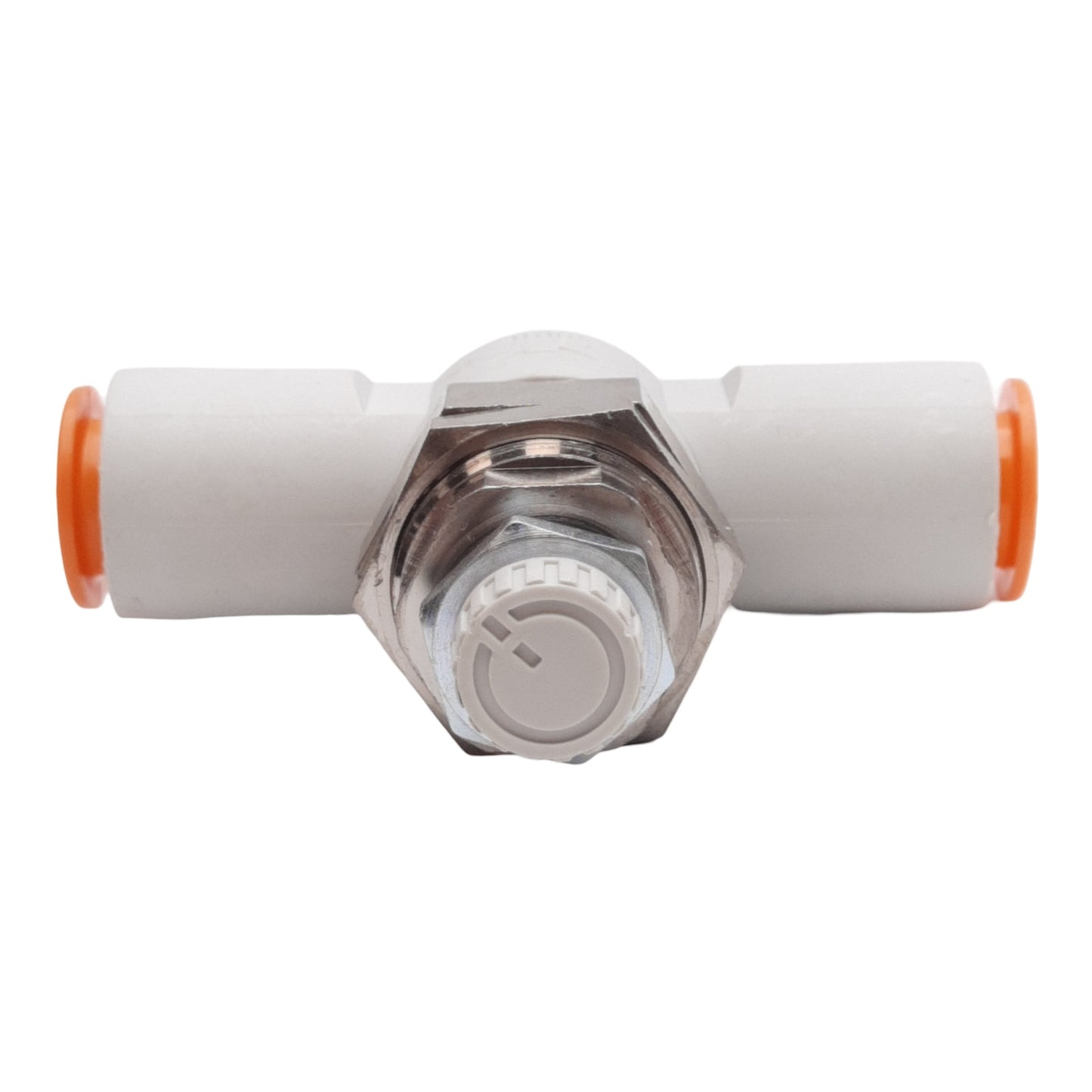 New SMC AS4001F-13-3 Speed Controller Fitting, 0.1-1.0MPa, ø1/2in One-Touch Ports