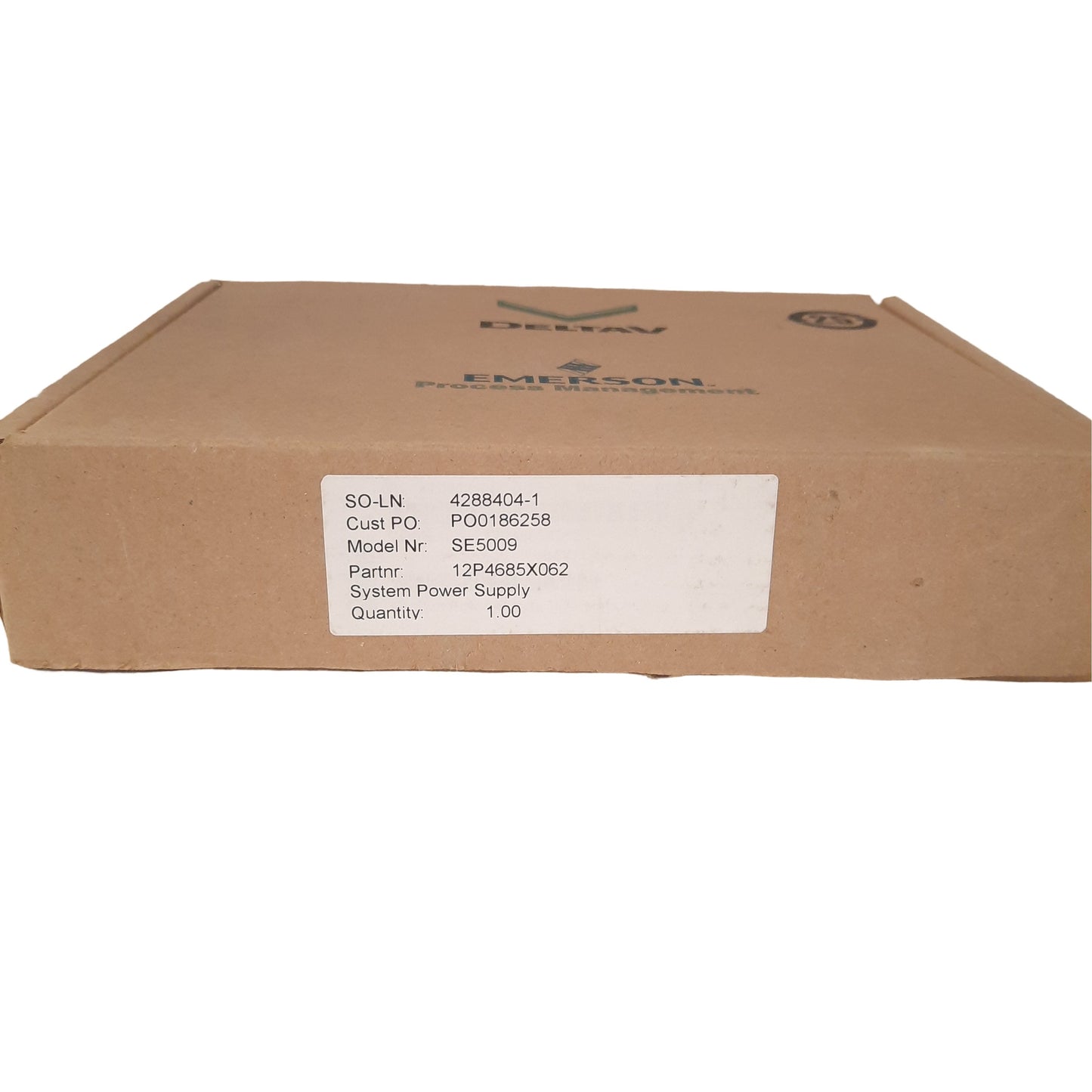 New Emerson KJ1501X1-BK1 DeltaV System Power Supply 24VDC to 12VDC 6A / 8A