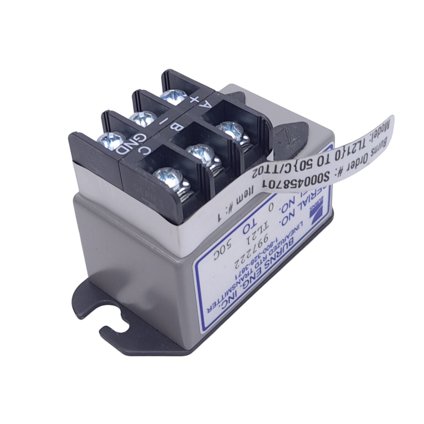 New Burns Engineering TL21{0 TO 50}C/TT02 Linearized RTD Transmitter, 0-50°C, 4-20mA
