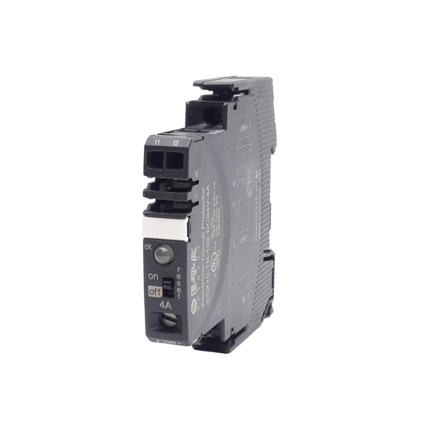 New ETA ESX10-TB-102-DC24V-4A Electronic Circuit Protector 24VDC, 4A, 1-Pole